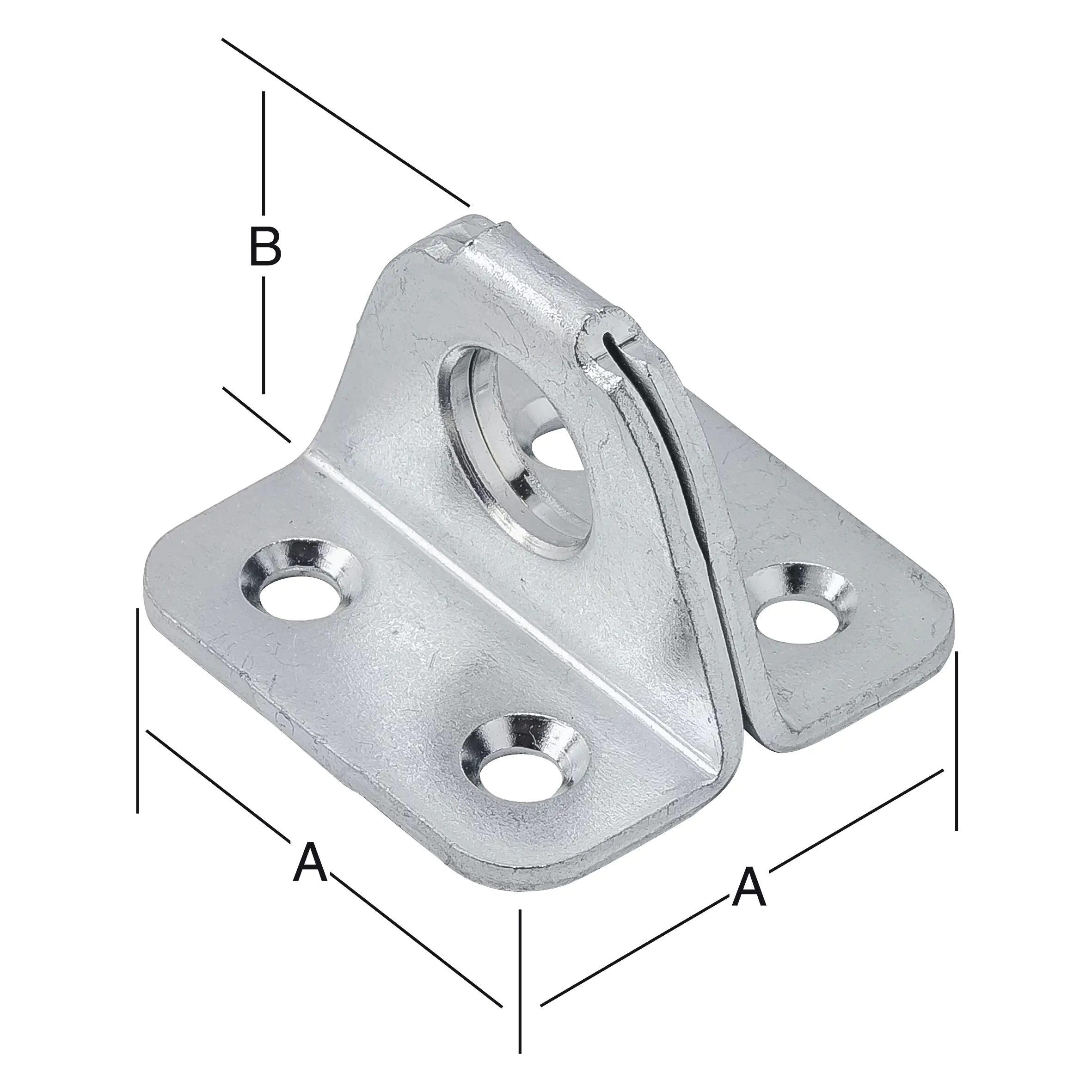 Vormann Ösenplatten verzinkt 35 x 25 mm Vormann Ösenplatten verzinkt 35 x 25 mm