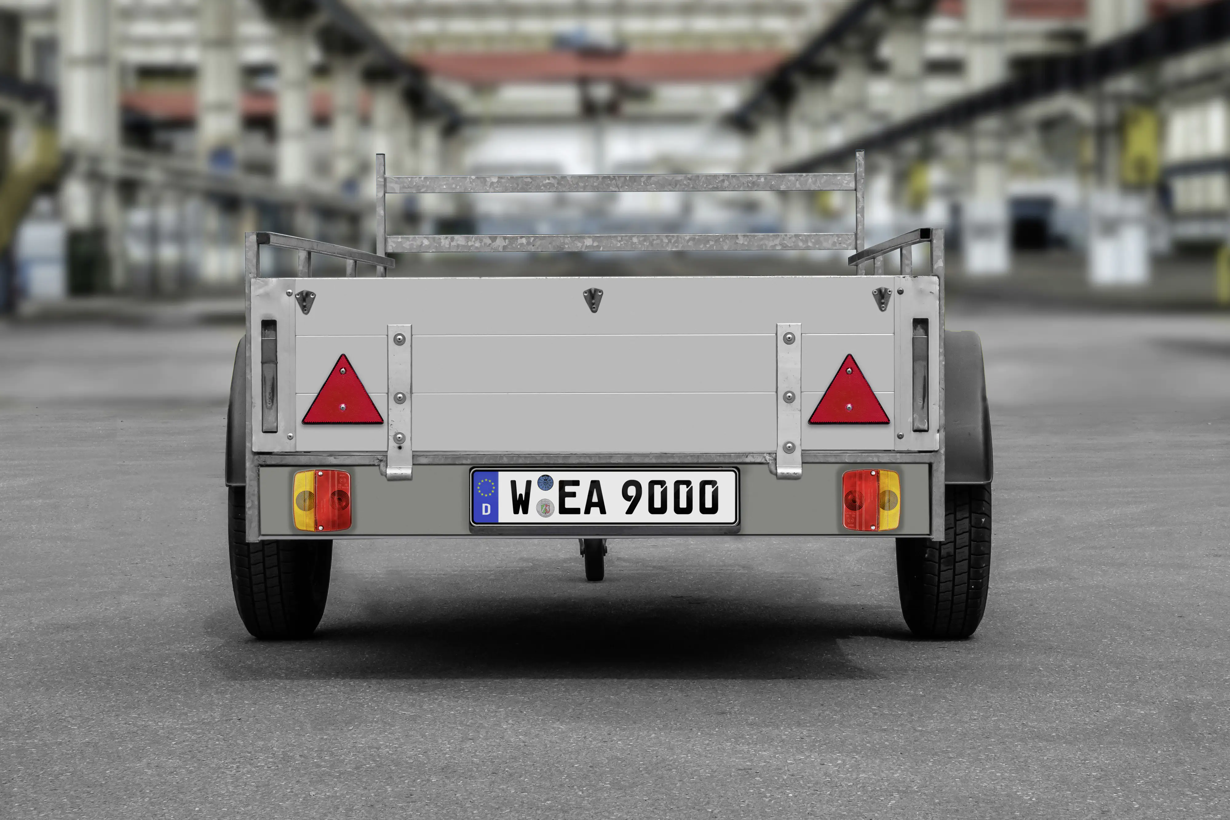 LAS Reflektor dreieckig rot 2 Stück