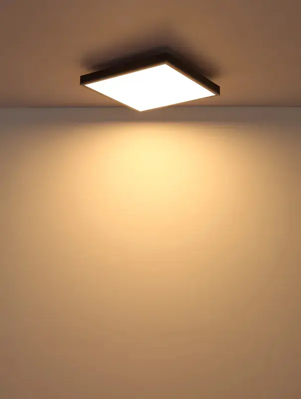 Globo Deckenleuchte Doro 45 x 45 L x B silber warmweiß