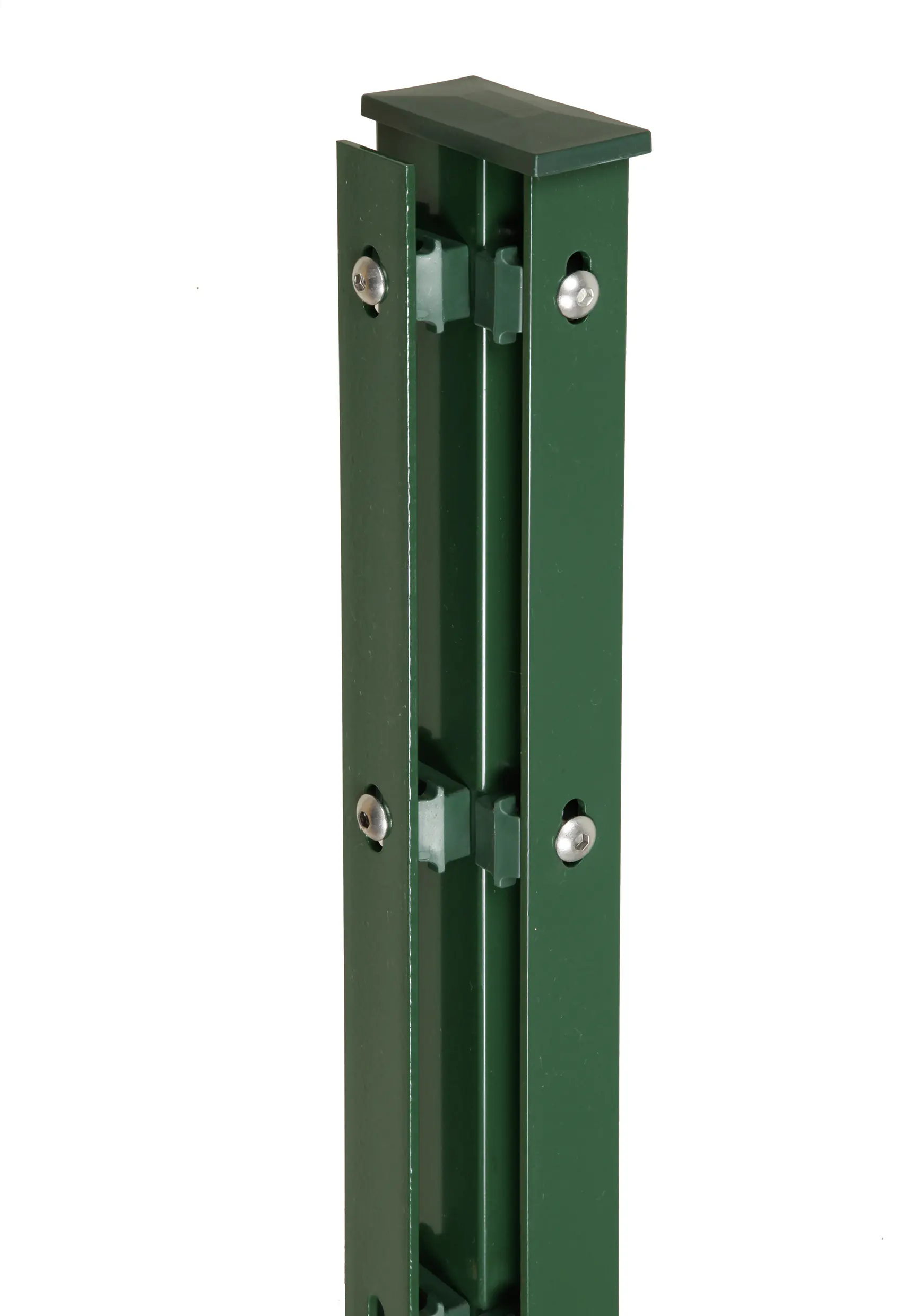Floraworld Zauneckpfosten Premium 180 x 6 x 4 cm moosgrün