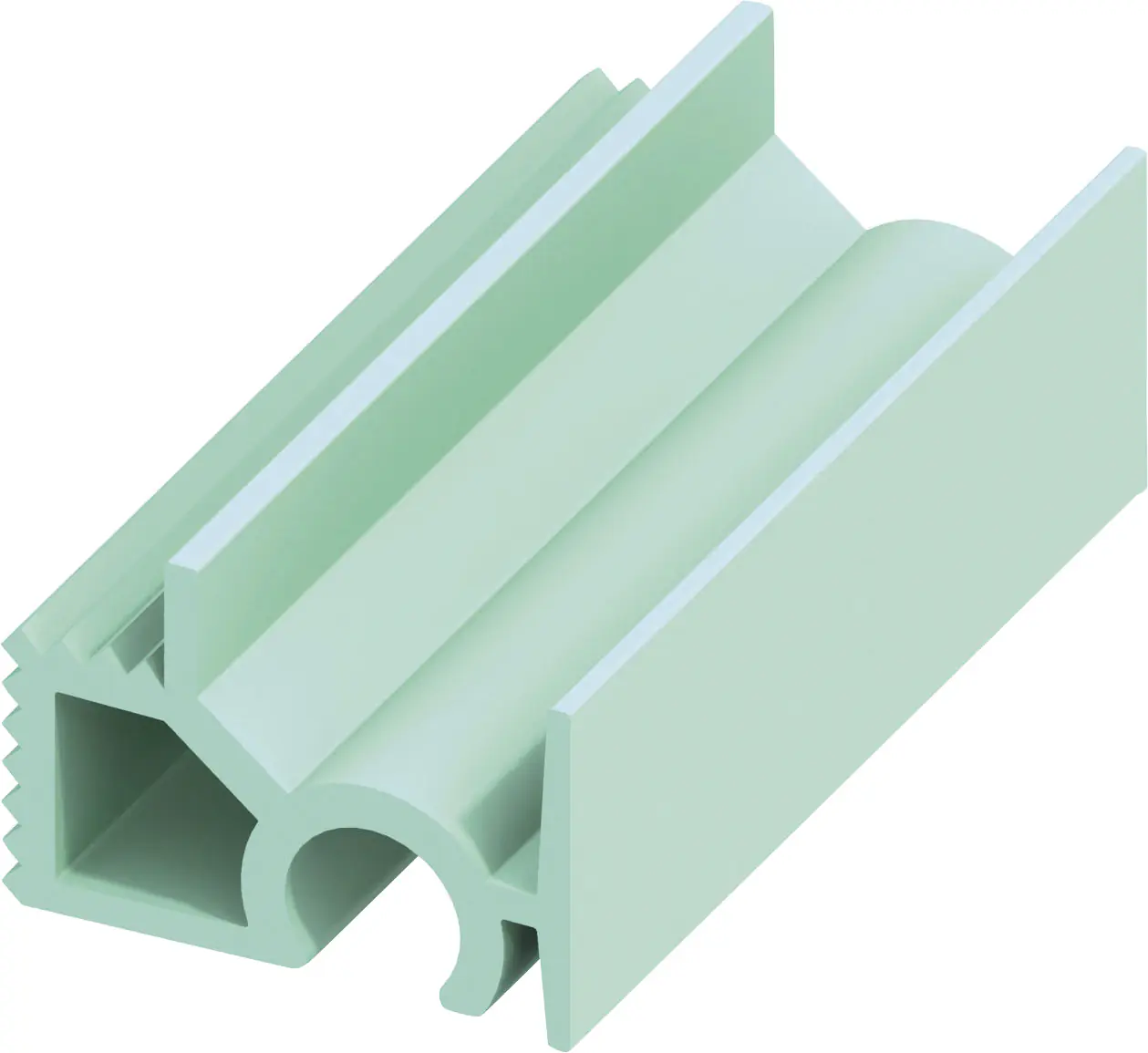 alfer Montagehilfe 50 mm, 50 mm, PVC (Kunststoff), glatt, grün