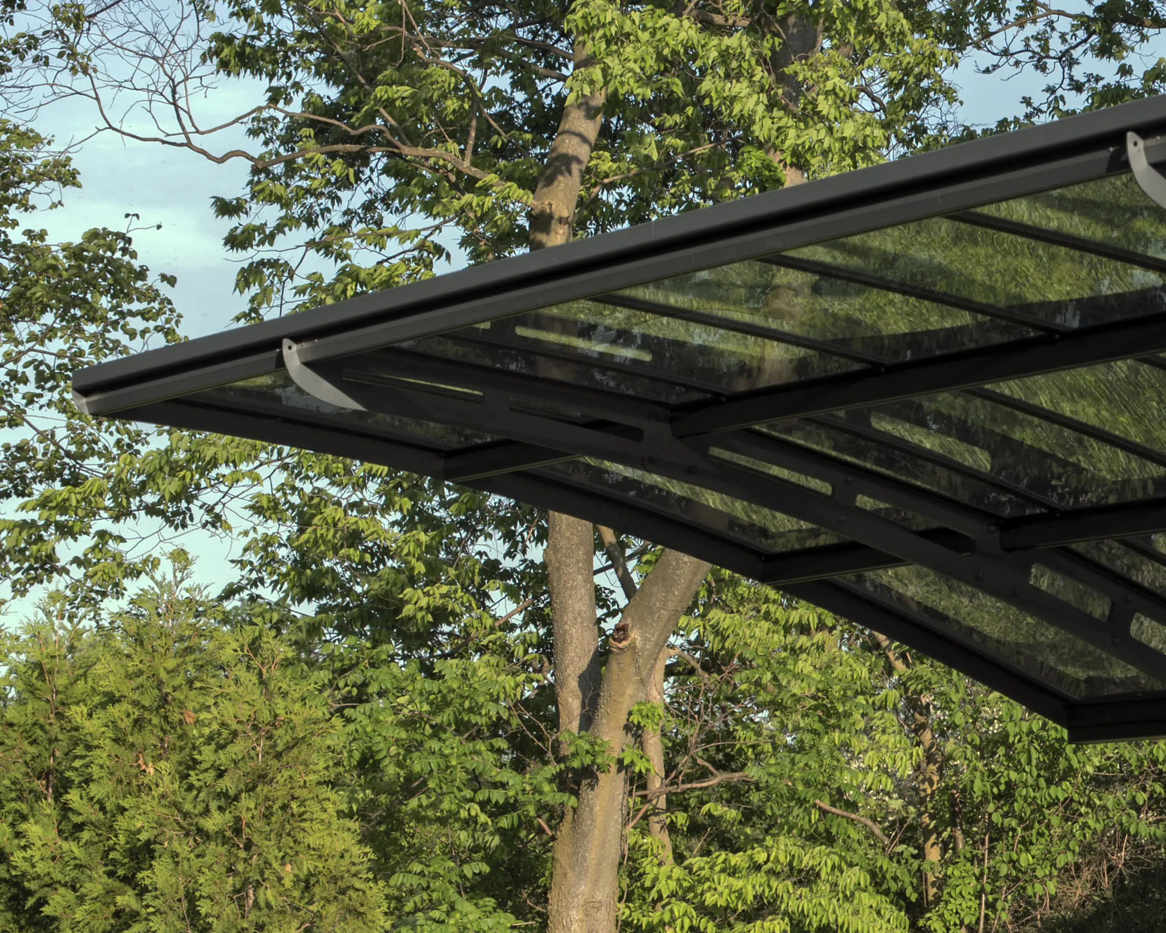 Canopia Carport Arizona Breeze 5000 Grau Alu 495 x 289 cm Canopia Carport Arizona Breeze 5000 Grau Alu 495 x 289 cm