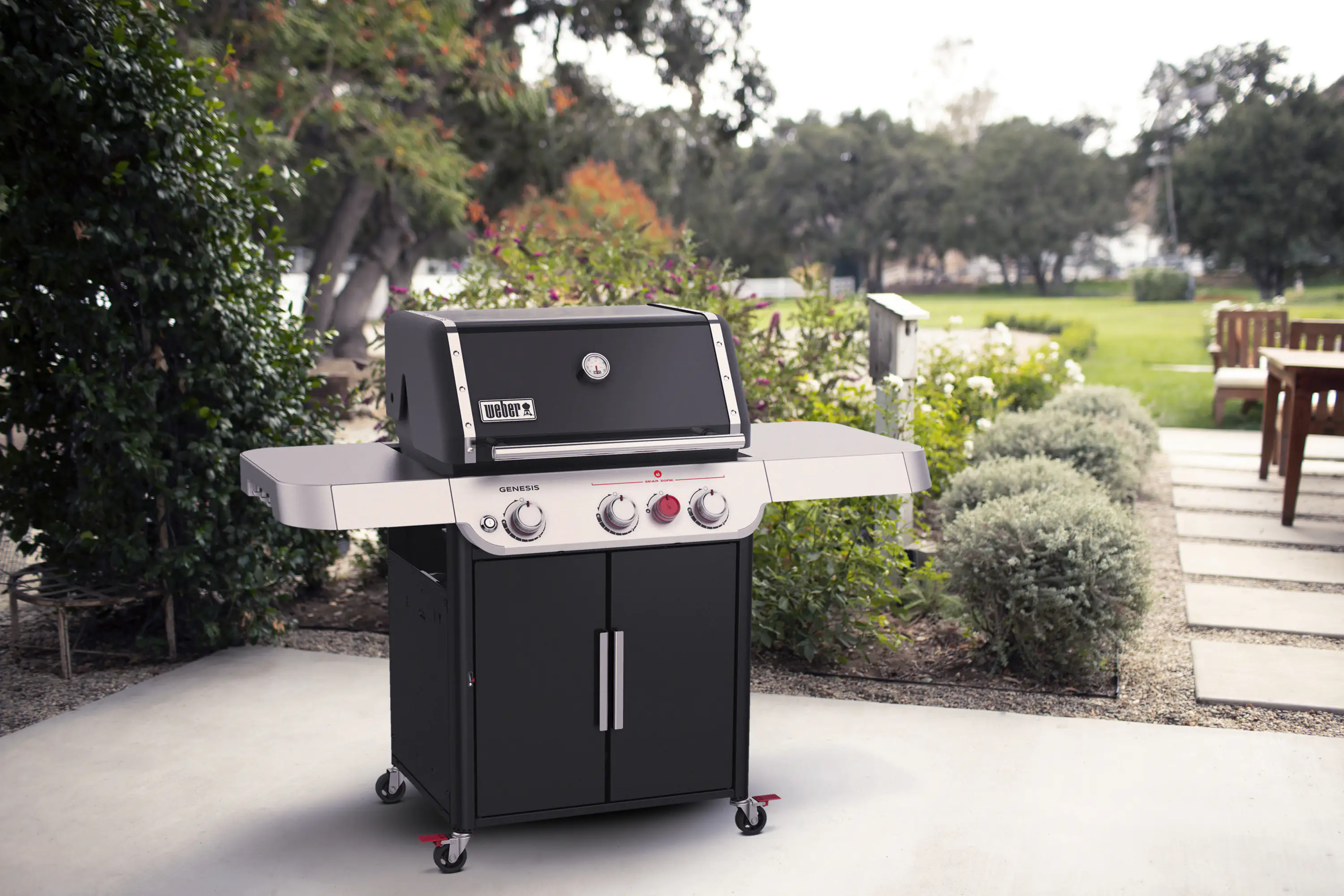 0077924174858_4 Weber Gasgrill Genesis E-325S - mit Sear Zone; Grillfläche: 68x48 cm