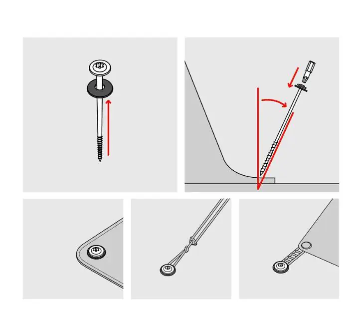 Spax Zeltschrauben-Set WIROX