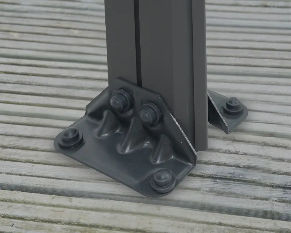 Canopia Pavillon Monaco 4500 450 x 390 cm, grau