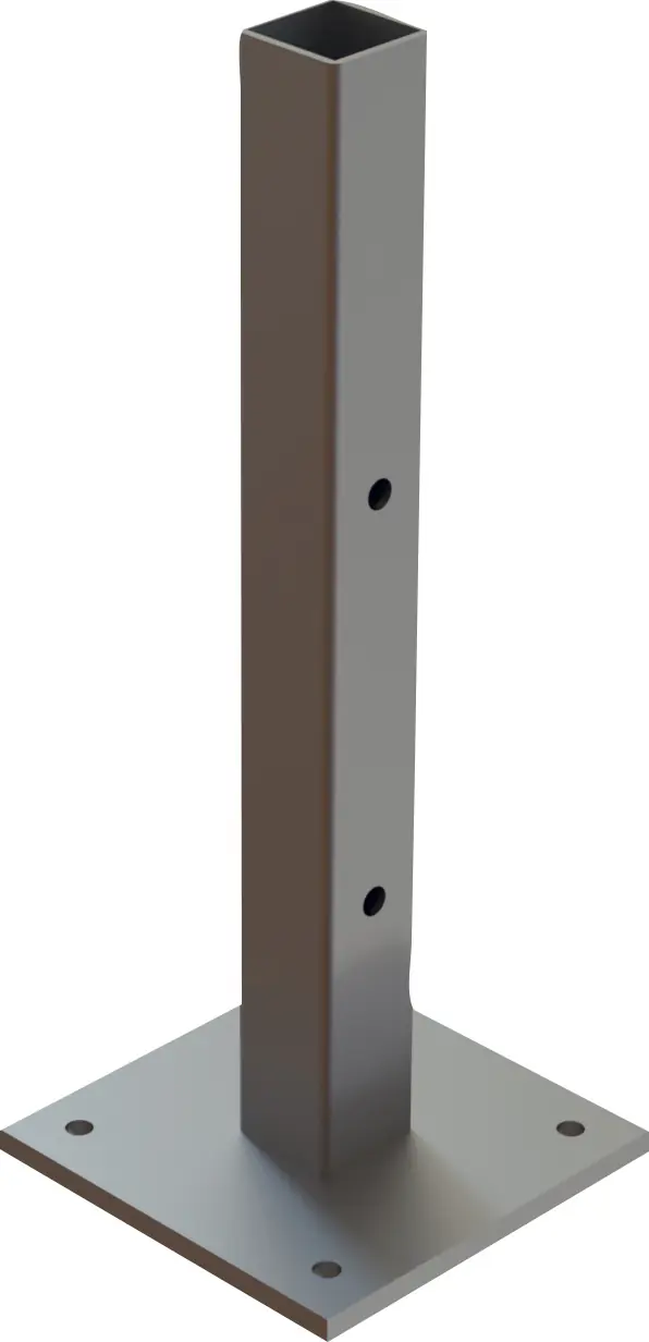 Osmo Pfostenanker zum Aufdübeln für Alufosten 16 x 41 cm (B x H), Metall Osmo Pfostenanker zum Aufdübeln für Alufosten 16 x 41 cm (B x H), Metall