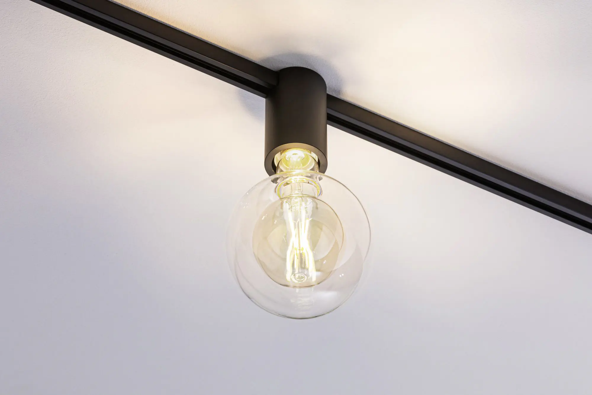 Paulmann URail Schienenspot Ceiling Socket 9,6 x 5,5 cm E27 20 W dimmbar