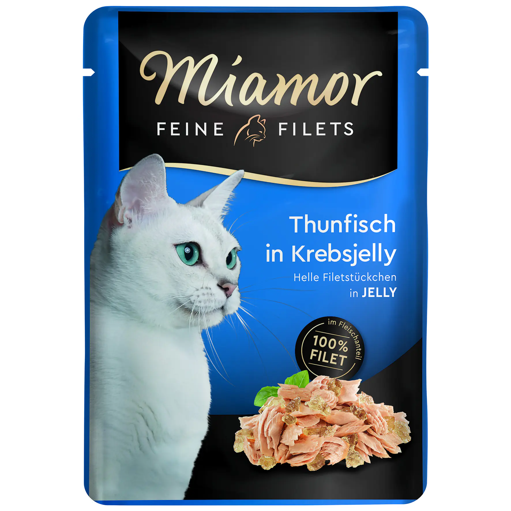 Miamor Feine Filets Thunfisch in Krebsjelly Katzenfutter 100 g