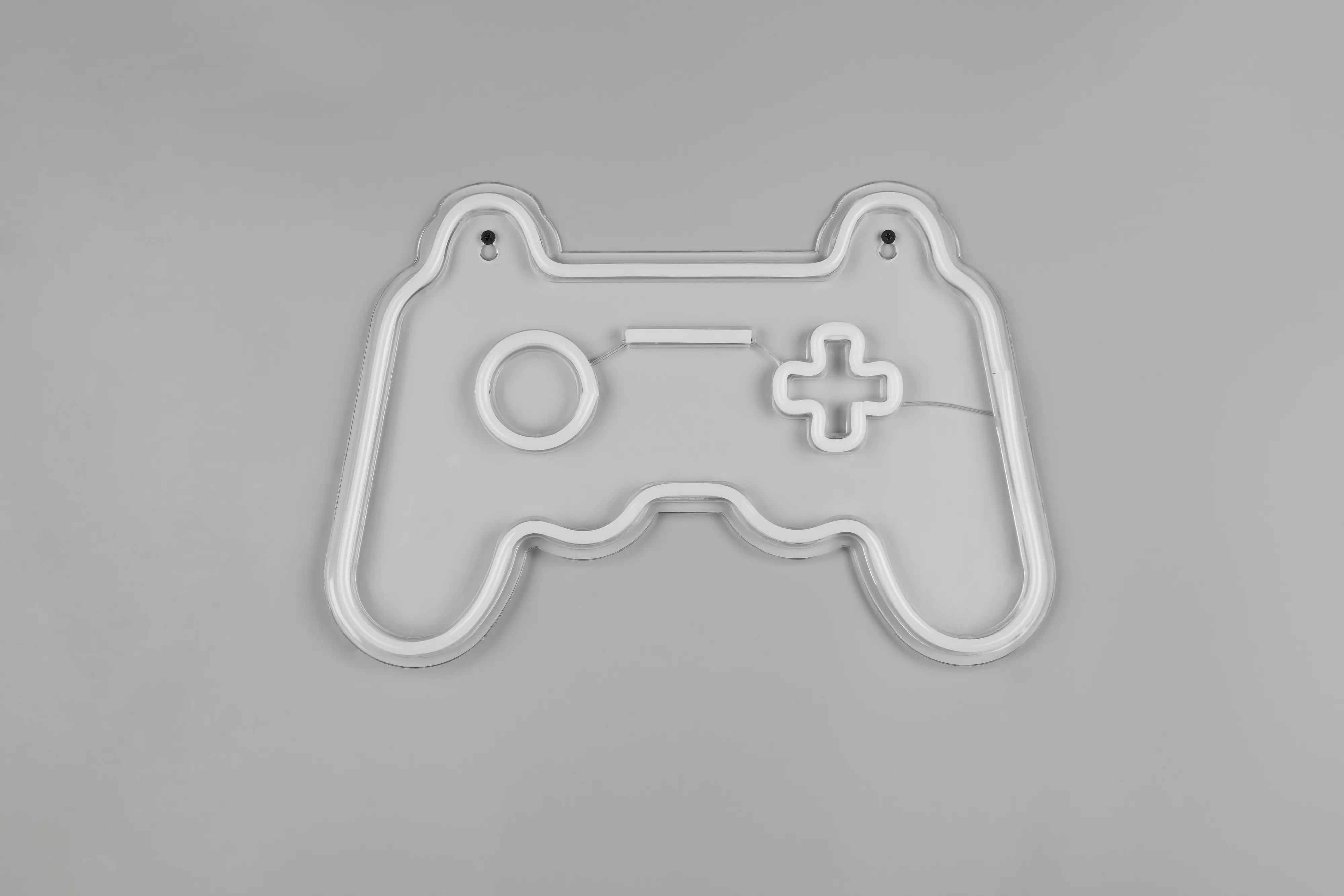 Reality LED Wandleuchte Gamer Controller 41 x 28 cm warmweiß transparent