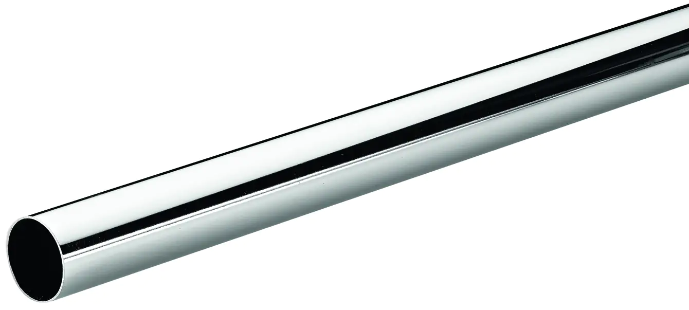 Hettich Schrankrohr für schwere Belastung Ø 25 x 2000 mm, verchromt