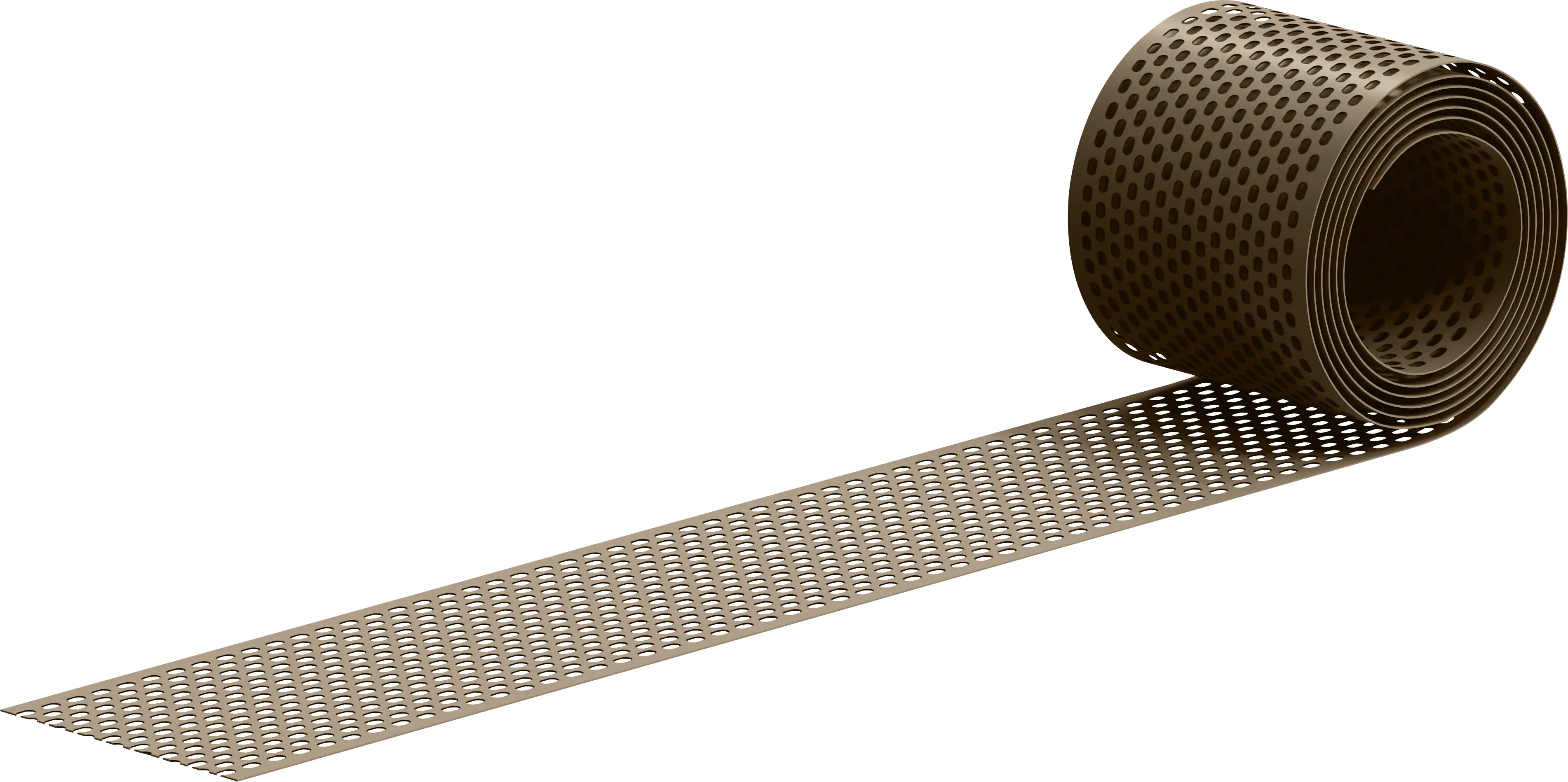 4260036892062 Sarei Vogelschutz- und Lüftungsgitter 5 m x 100 mm braun
