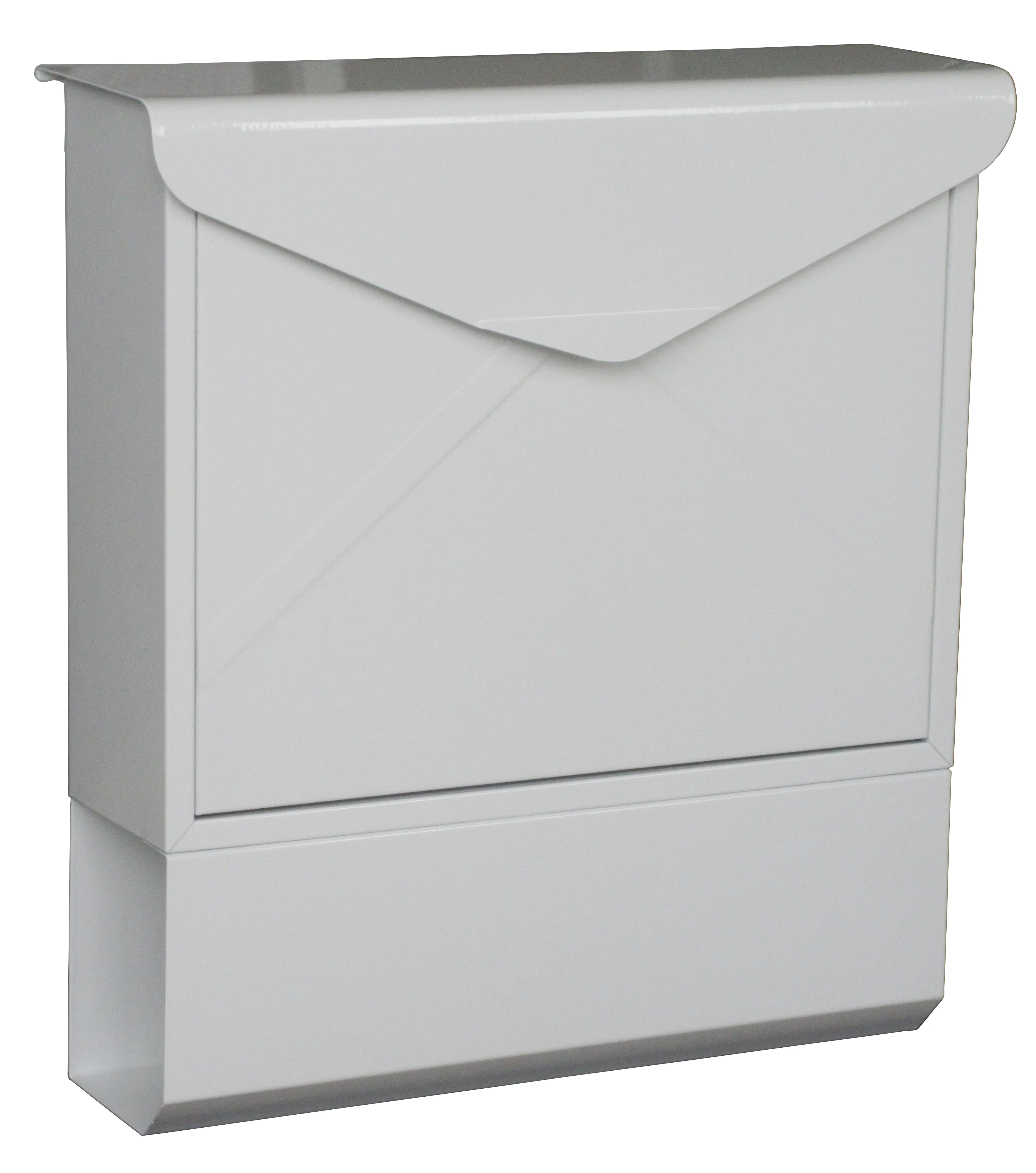 Primaster Briefkasten Xin weiß 42 x 38 x 13 cm