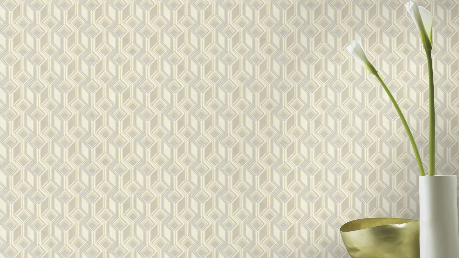 Rasch Vliestapete 746518 Beige-Taupe Muster & Motive 10,05 m x 0,53 m