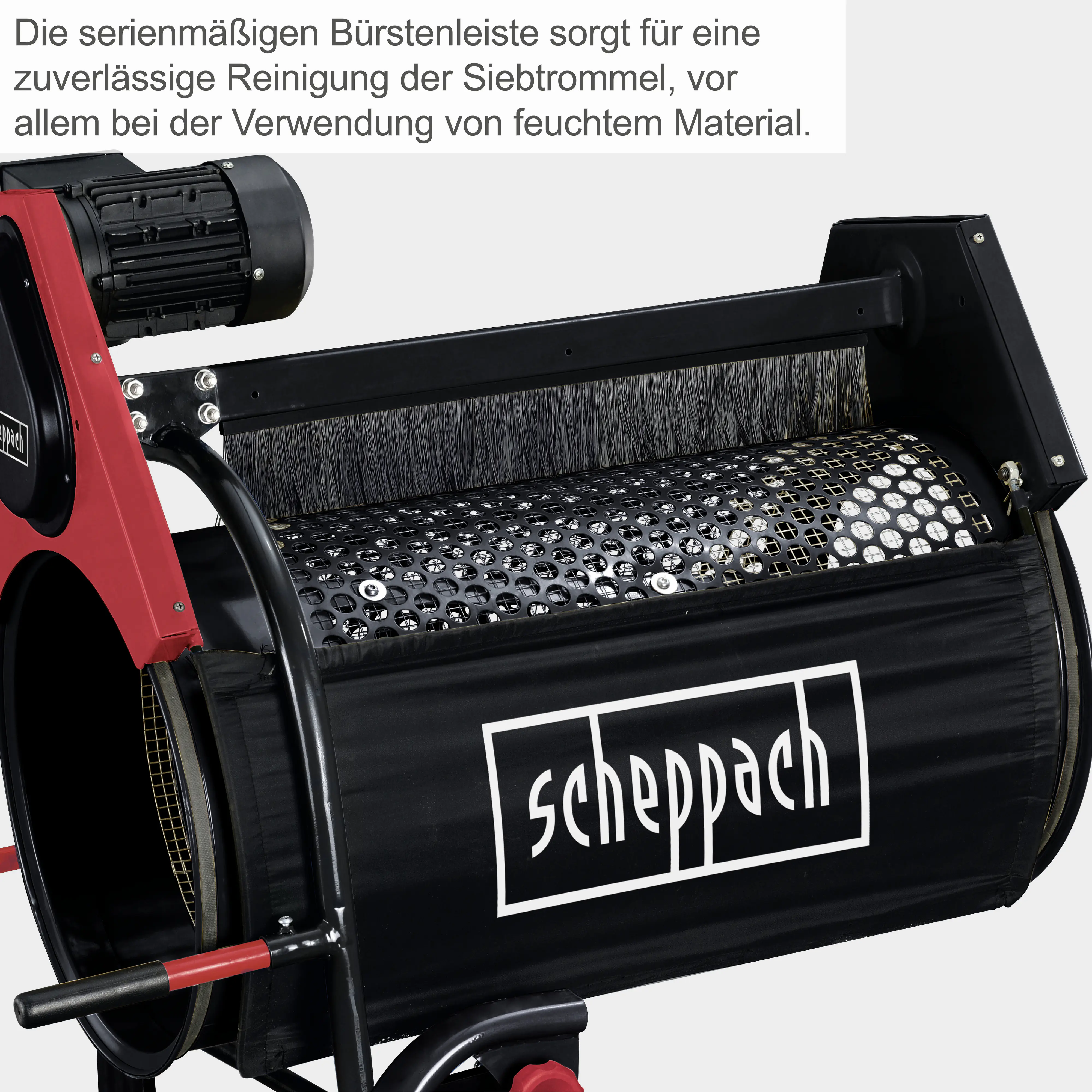 Scheppach Gartenrollsieb rs 350 Ø 40 x 80 cm