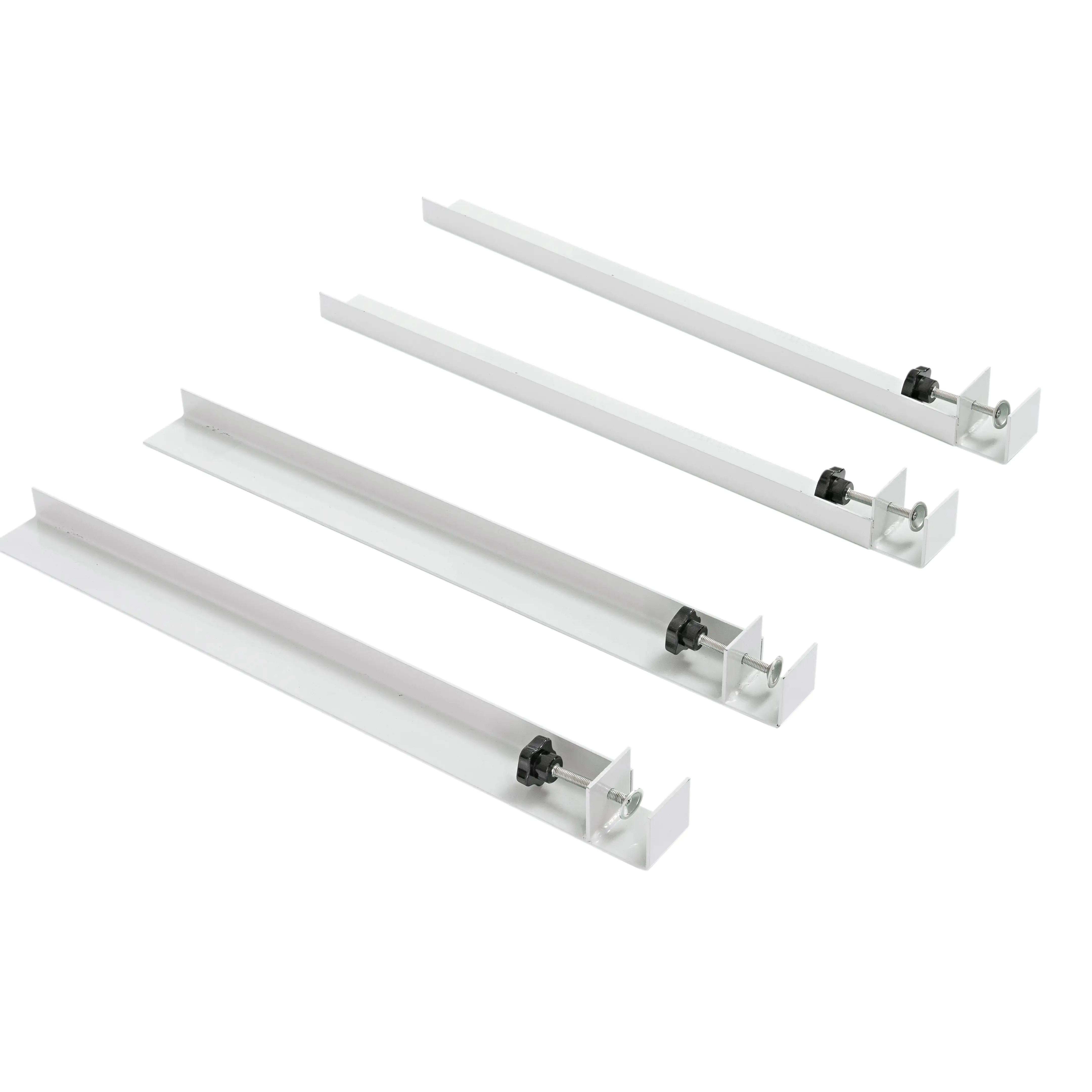 2077631450526 Primaster Universal-Tischfuß-Set weiß 4-teilig