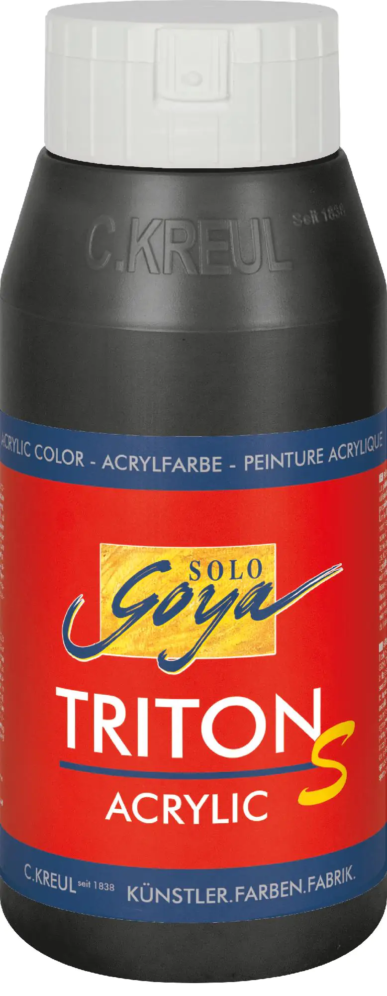 Kreul Solo Goya Acrylic Triton S schwarz 750 ml Kreul Solo Goya Acrylic Triton S schwarz 750 ml
