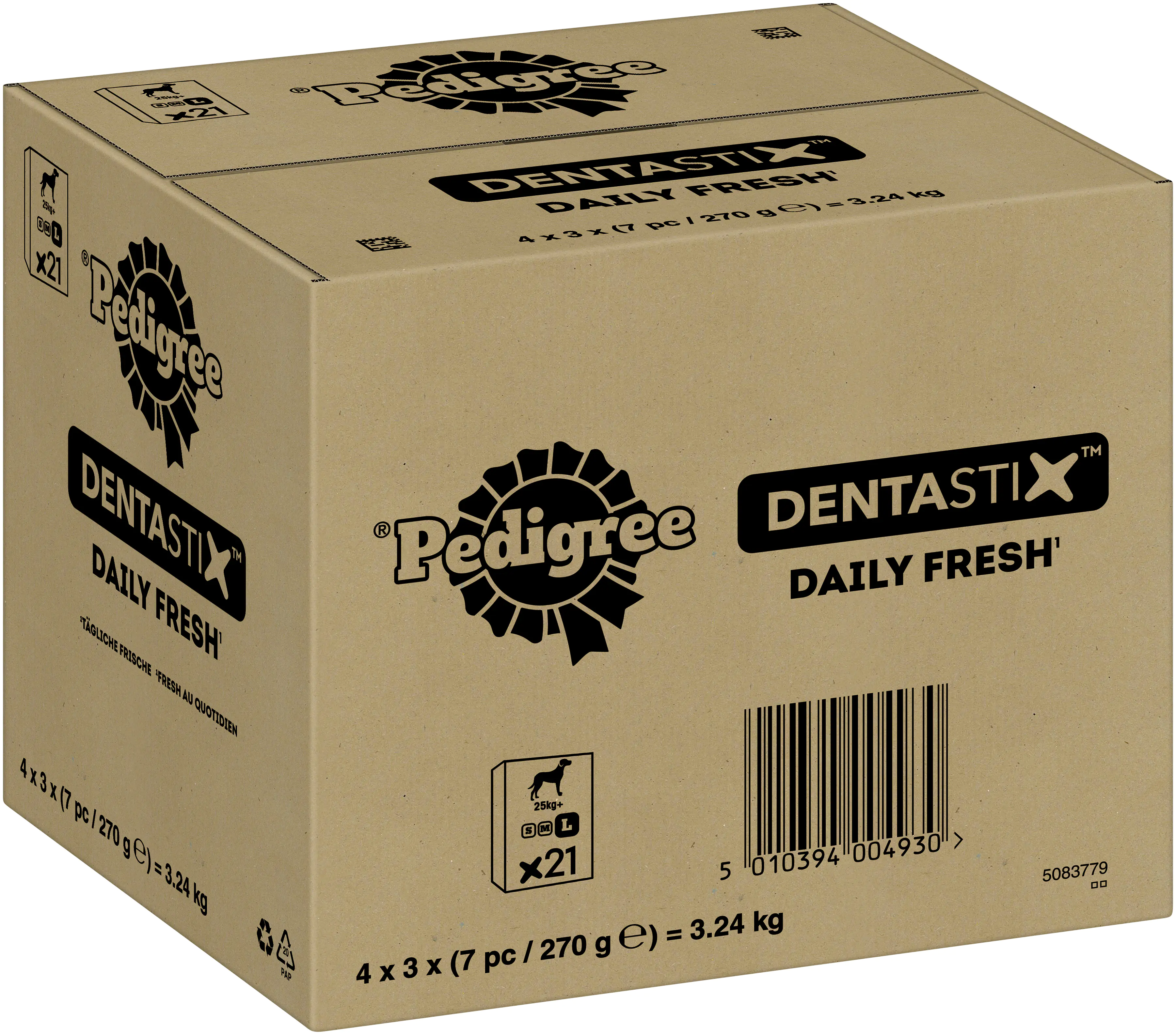 Pedigree Dentastix Adult Daily Fresh Hundesnack 21 Stück