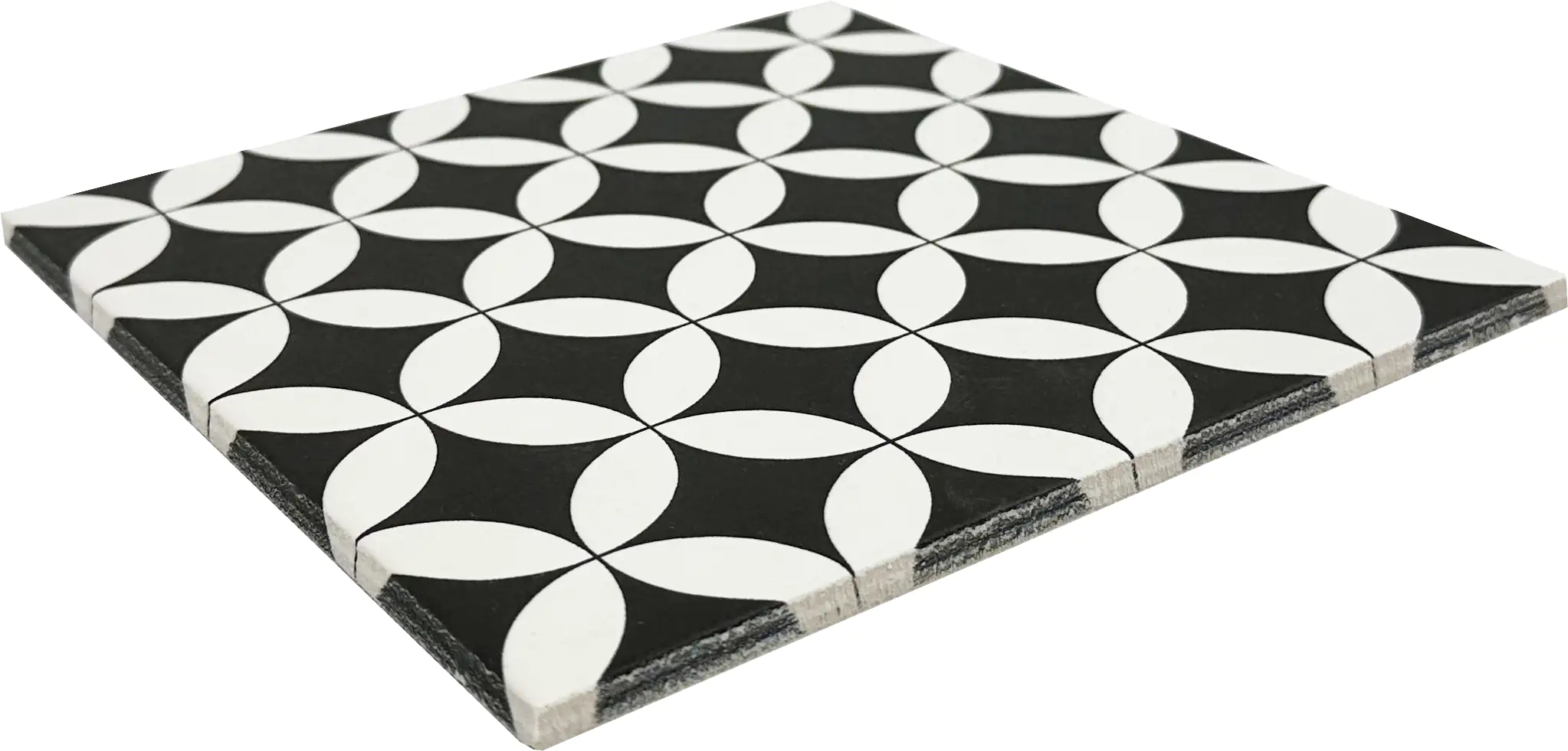 Bodenfliese Feinsteinzeug Casablanca Chess 20 x 20 cm weiß-schwarz Bodenfliese Feinsteinzeug Casablanca Chess 20 x 20 cm weiß-schwarz