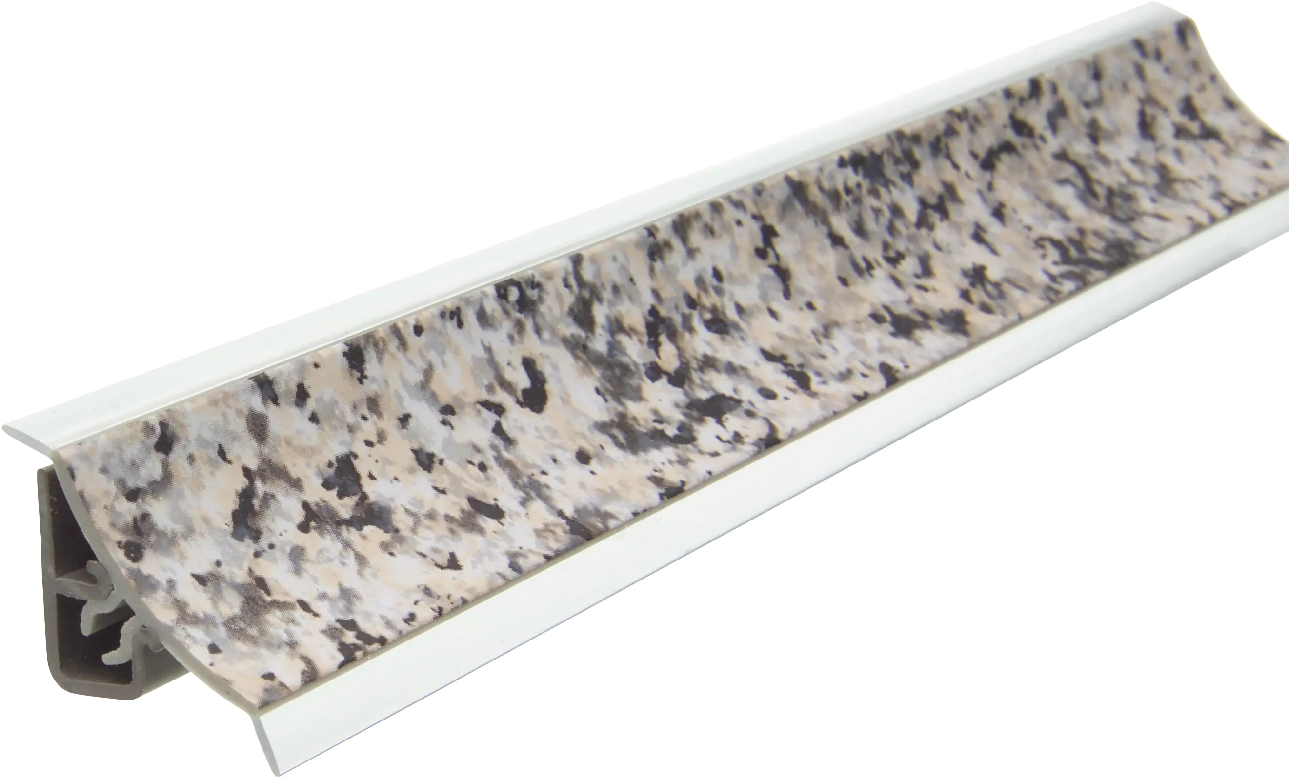 Primo Wandanschlussleiste 260 cm, 23 x 25 mm, granito