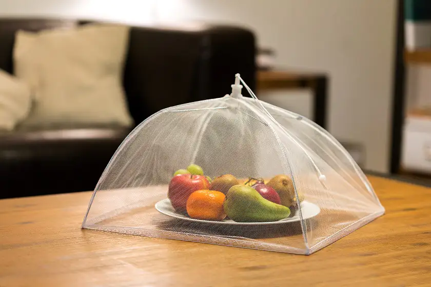 Schellenberg Abdeckhaube für Lebensmittel weiß