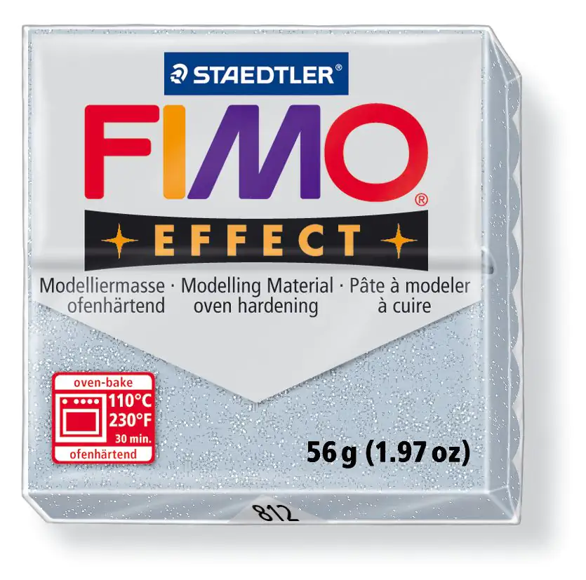 Fimo effect silber 57 Gramm