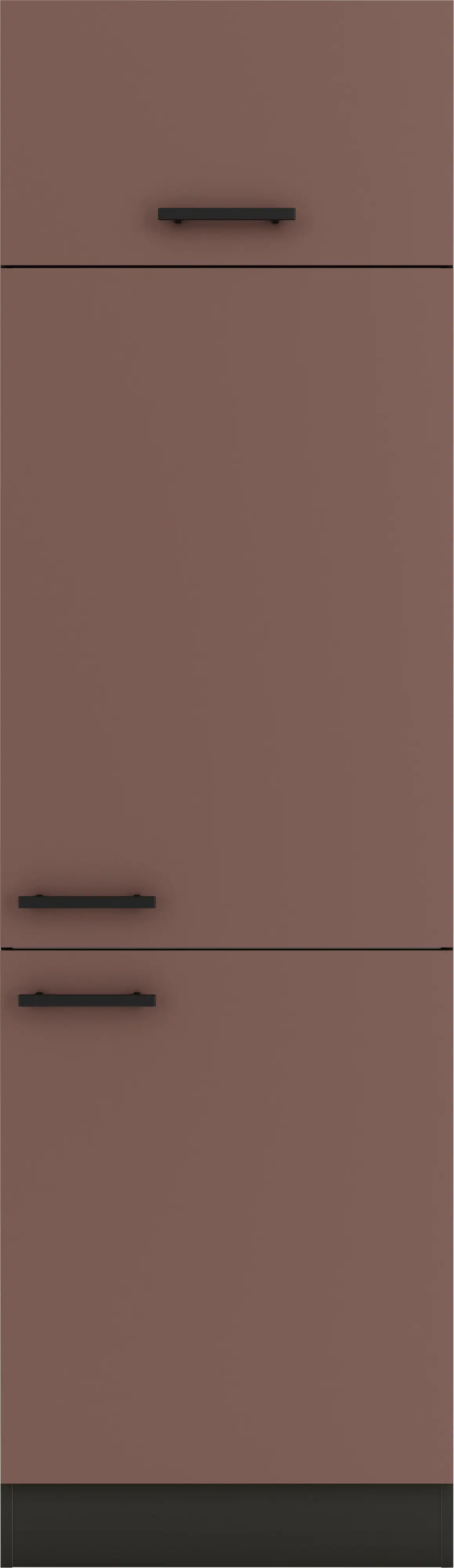 Optifit Hochschrank Nizza 407 rostrot/anthrazit matt 60 cm