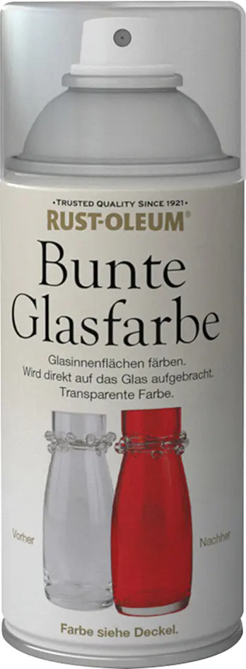 Rust-Oleum Sprühlack Glasfarbe 150 ml rot