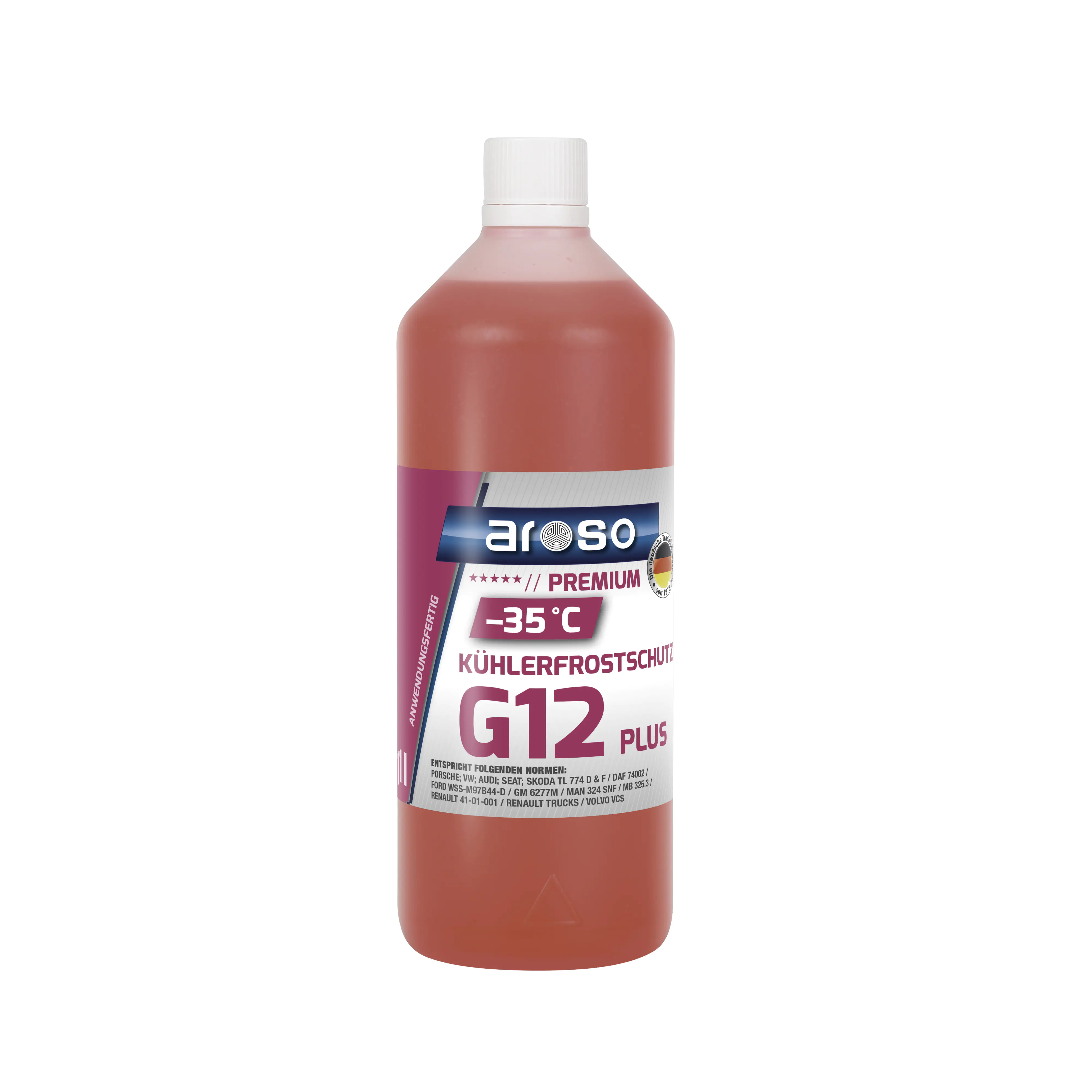 aroso Kühlerfrostschutz G12 PLUS Premium -35°C 1L