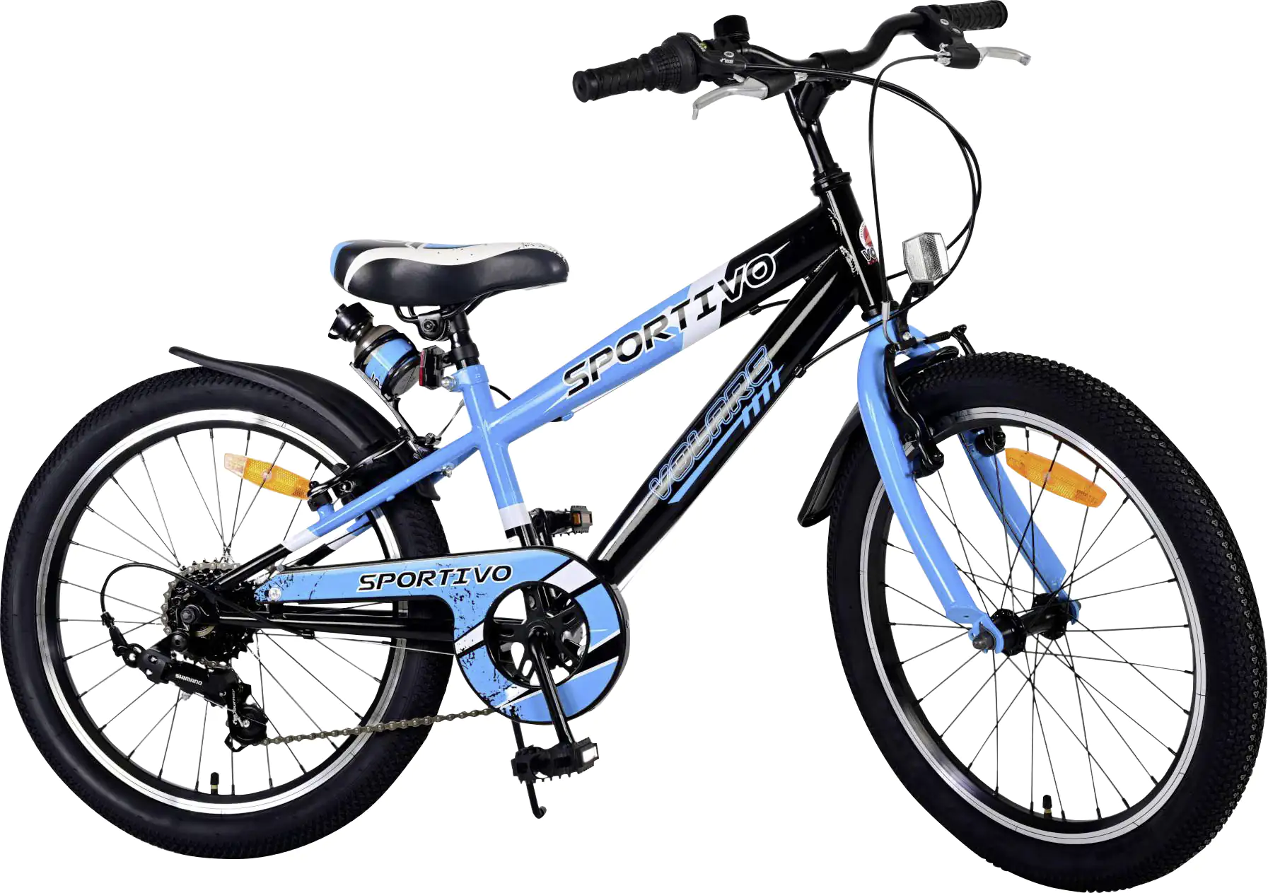 Volare Kinderfahrrad Sportivo 20 Zoll 7-Gang RH 28cm blau