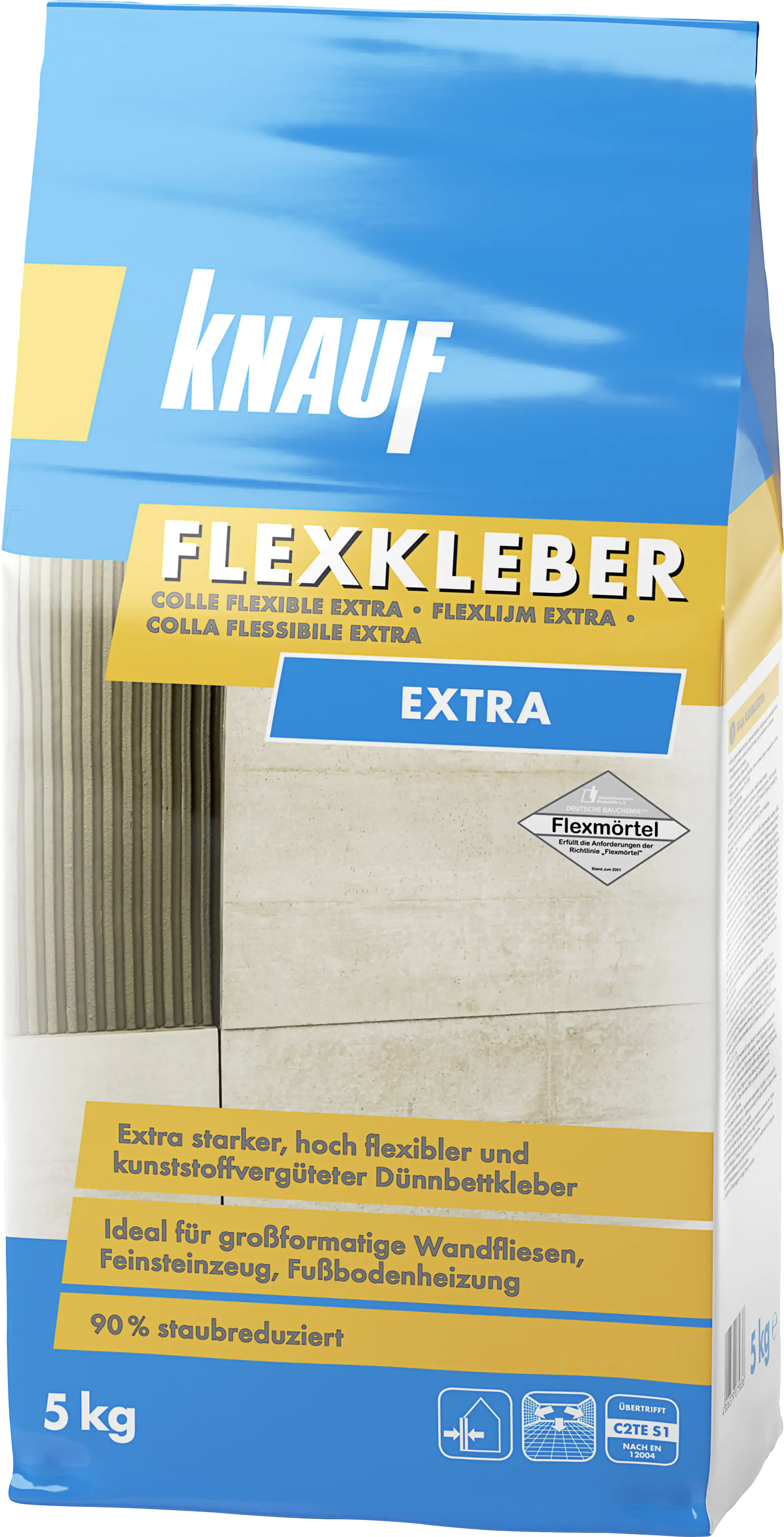 Knauf Flexkleber Extra 5 kg Knauf Flexkleber Extra 5 kg