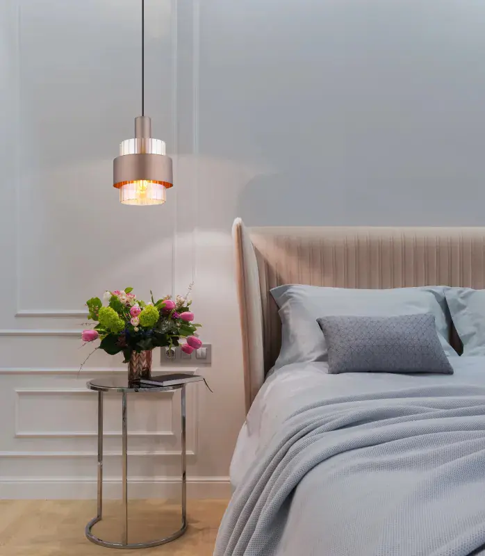 Globo Hängeleuchte Milley 18,5 x 150 cm (Ø x H) bronze matt