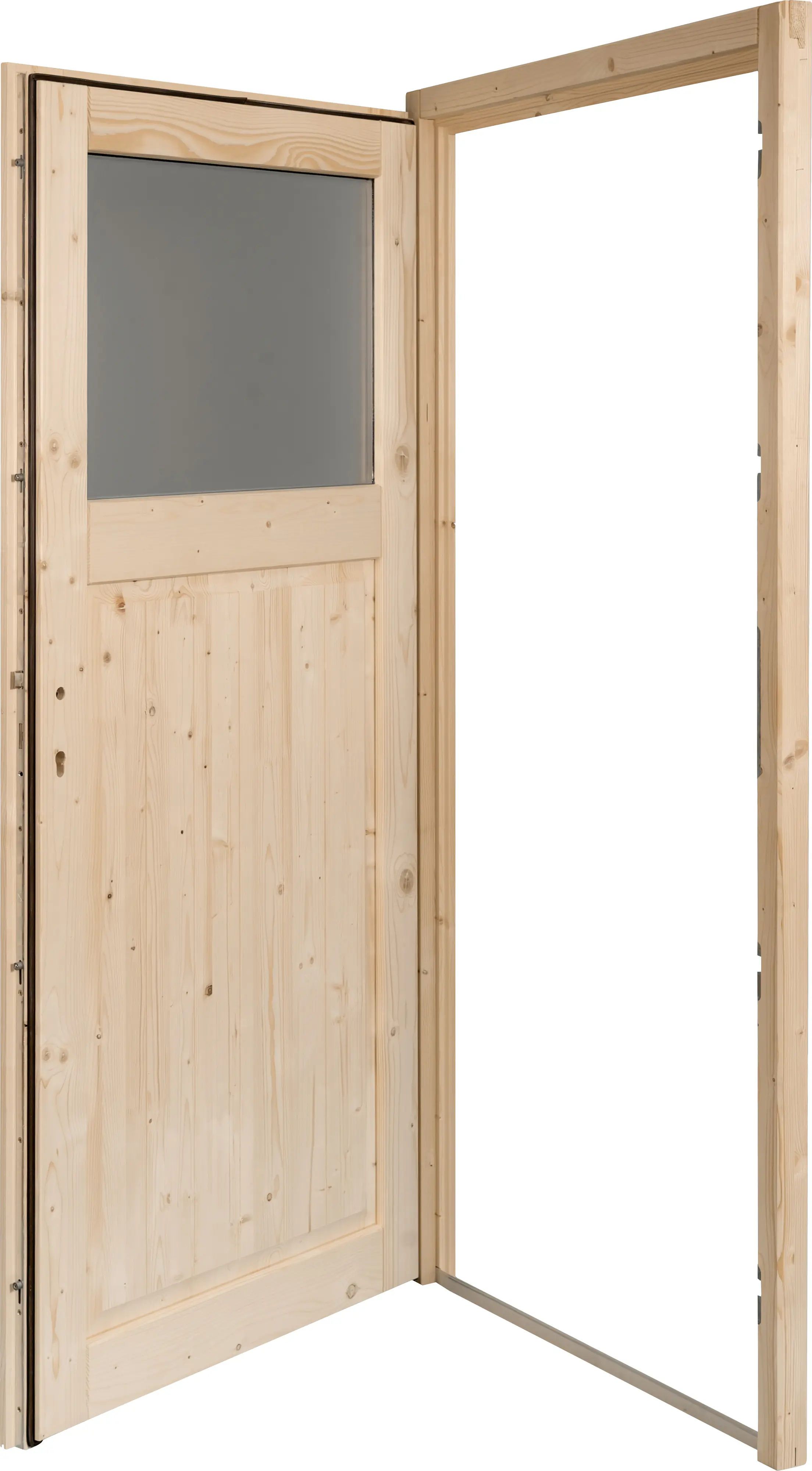 Panto Nebeneingangstür Holz 504 98 x 198 cm DIN rechts