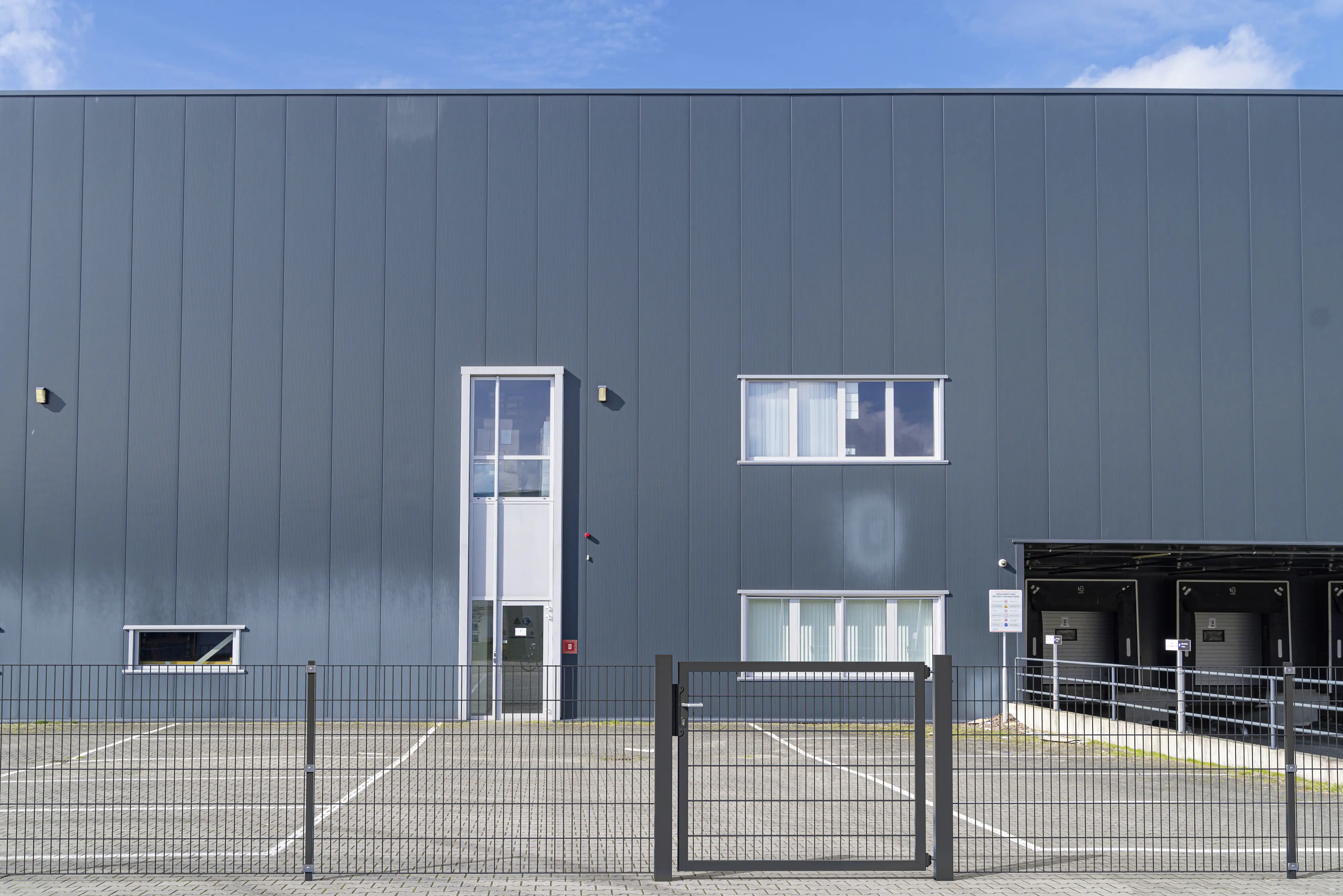 Alberts Einzeltor Flexo Plus anthrazit 125 x 120 cm