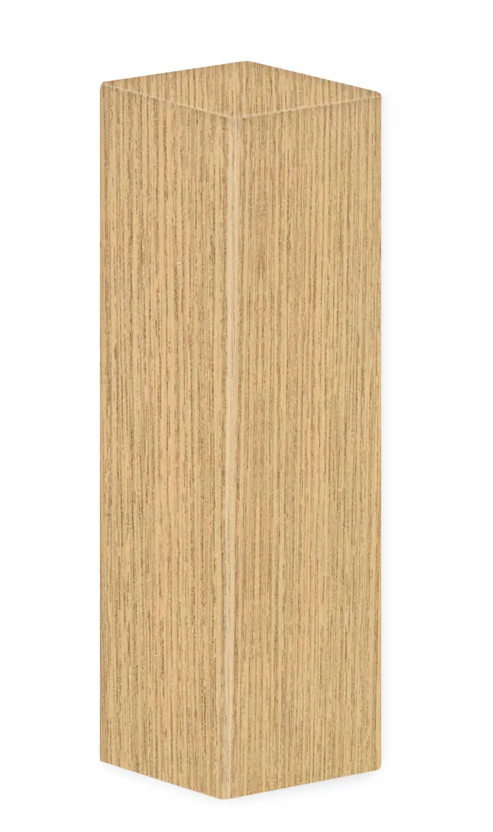 FN Neuhofer Eckenstäbchen SF250OC 22 x 122 mm Eiche Avana Gelb 2 Stück