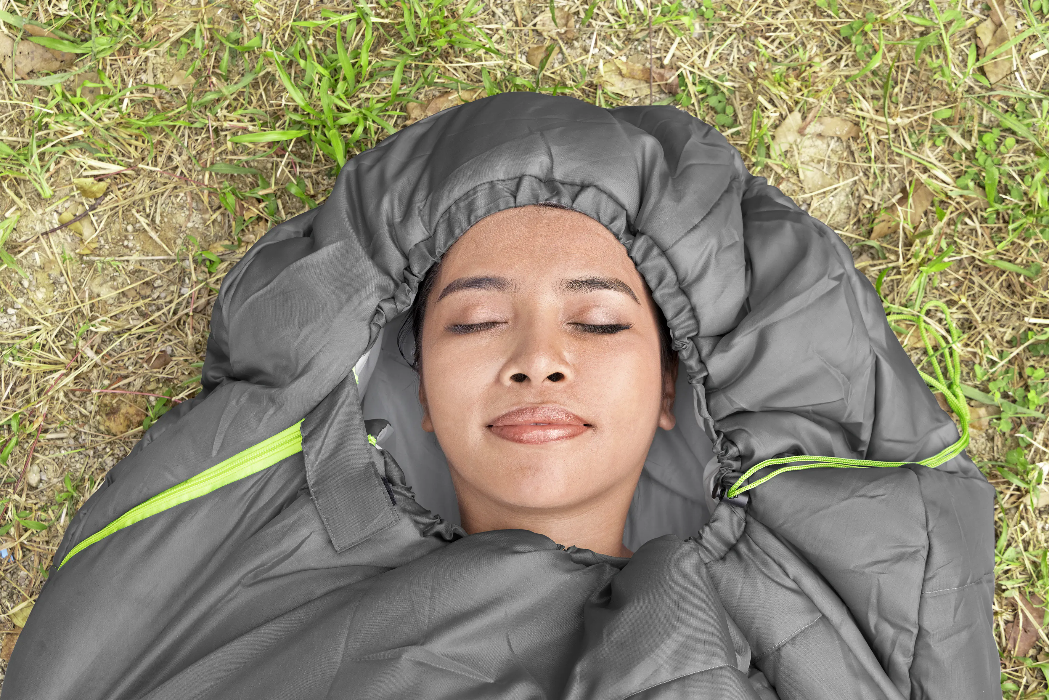 Bestway Mumienschlafsack Hiberhide 0 grau 230 x 80 x 55 cm