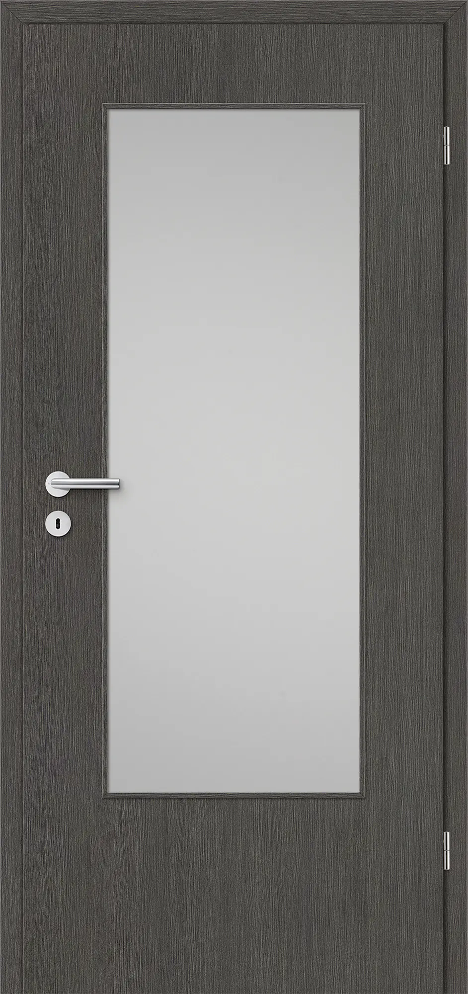 Borne Türblatt CPL Masera grau aufrecht mit Lichtausschnitt G3 Röhrenspan