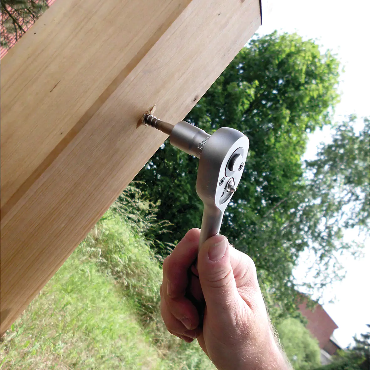 Connex Holzschrauben 8.0 x 40 mm Sechskant Sechskantkopf - 20 Stk. Connex Holzschrauben 8.0 x 40 mm Sechskant Sechskantkopf - 20 Stk.