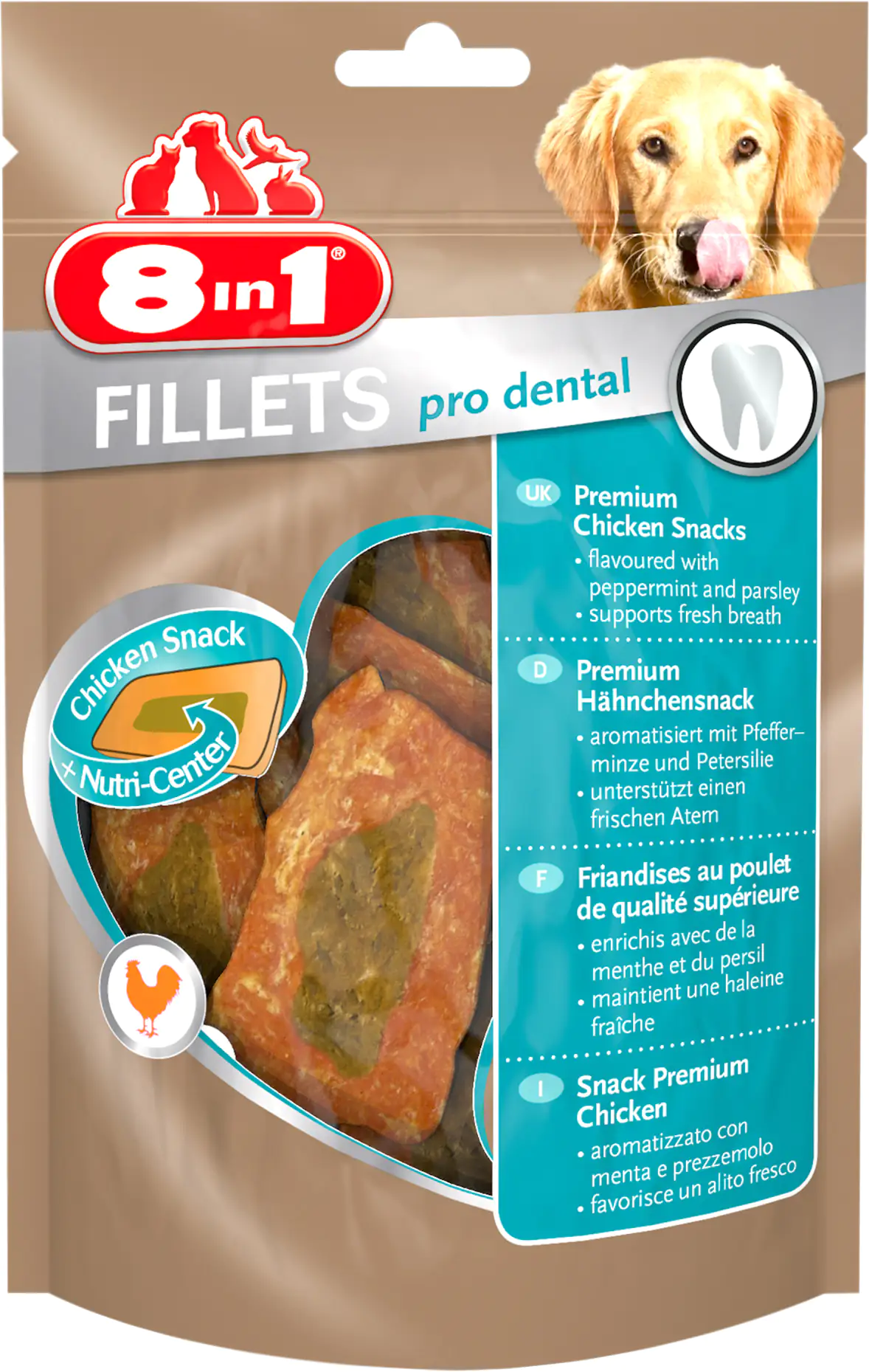 8in1 Hundesnack Fillets Pro Breath S