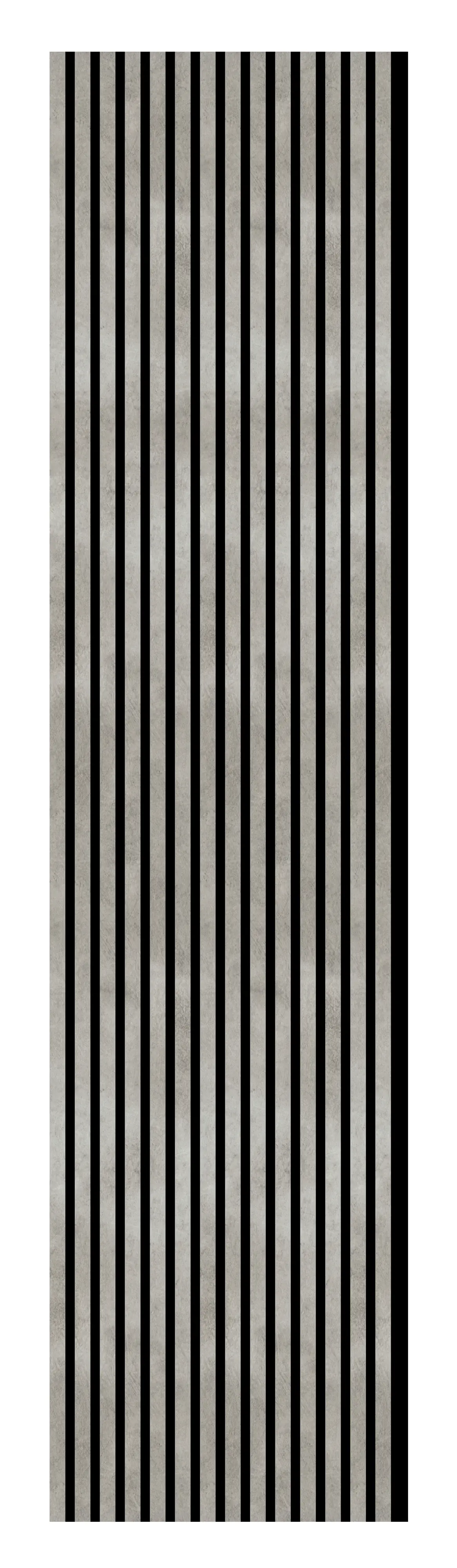 Neuhofer Akustikpaneele Holz foliert betongrau 267 x 1,9 x 57 cm Neuhofer Akustikpaneele Holz foliert betongrau 267 x 1,9 x 57 cm