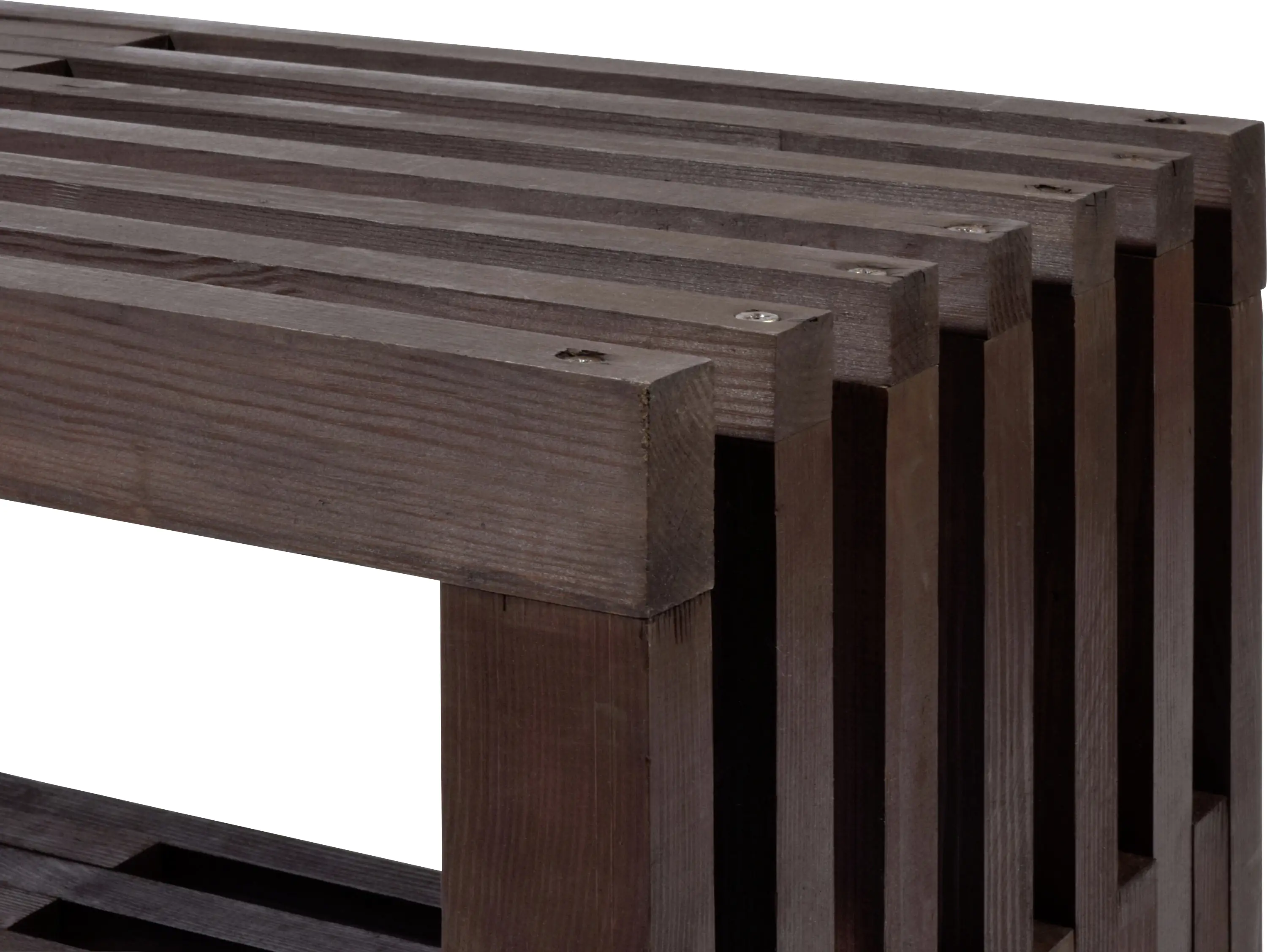 Dobar Gartenbank "Svensson" mit Kaminholzfach Dobar Gartenbank "Svensson" mit Kaminholzfach