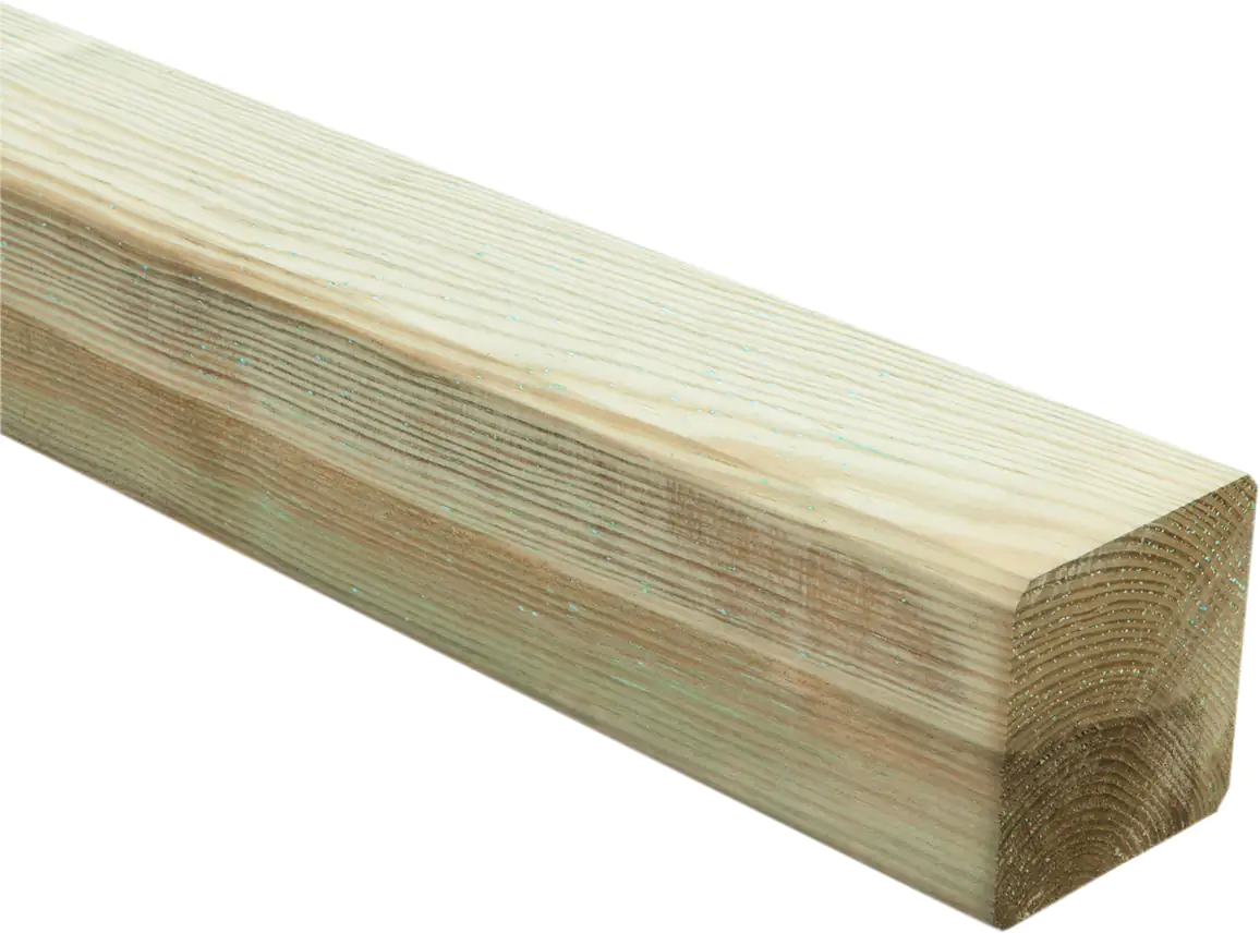Kantholzpfosten Kiefer kesseldruckimprägniert 240 x 7 x 7 cm