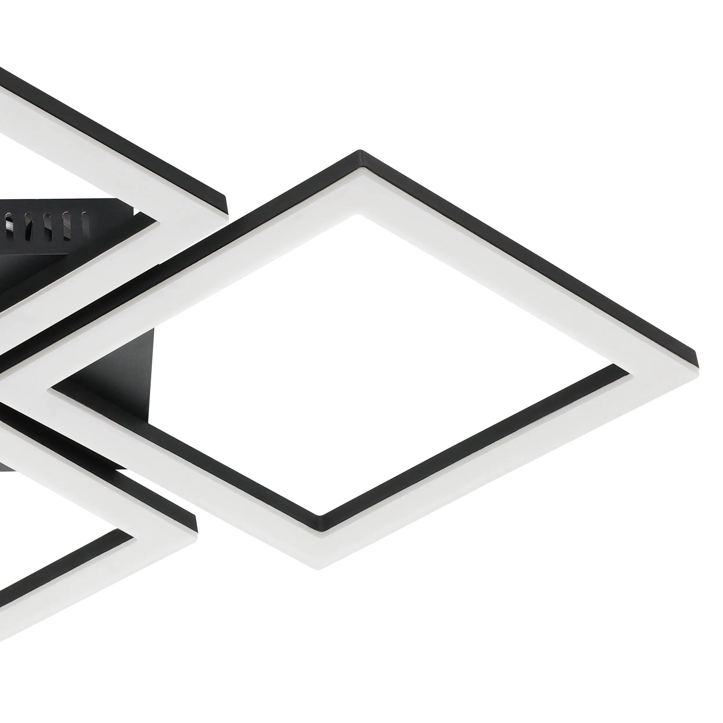 Eglo Connect LED Deckenleuchte Paranday-Z schwarz 47 x 43 cm Eglo Connect LED Deckenleuchte Paranday-Z schwarz 47 x 43 cm