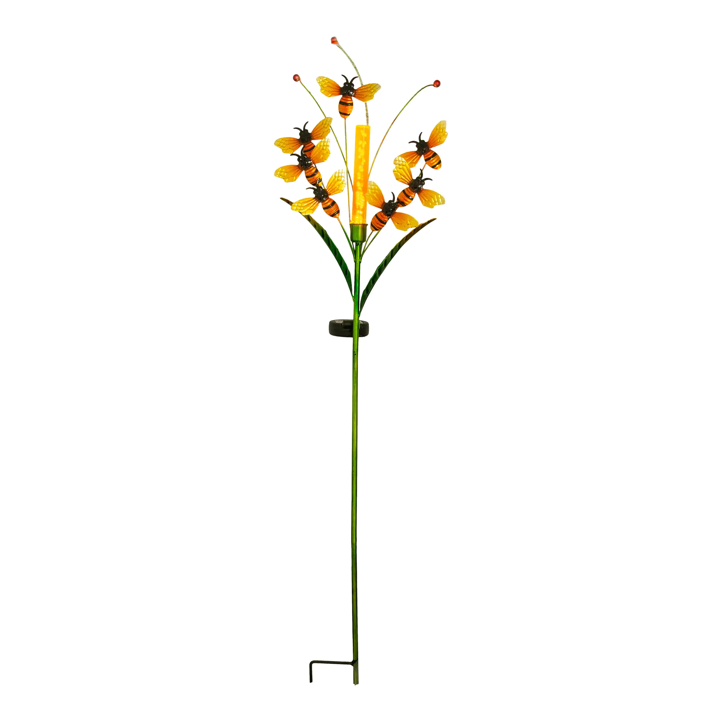 Light & More LED Solar-Erdspieß mit Bienen und Blütenrispen Light & More LED Solar-Erdspieß mit Bienen und Blütenrispen