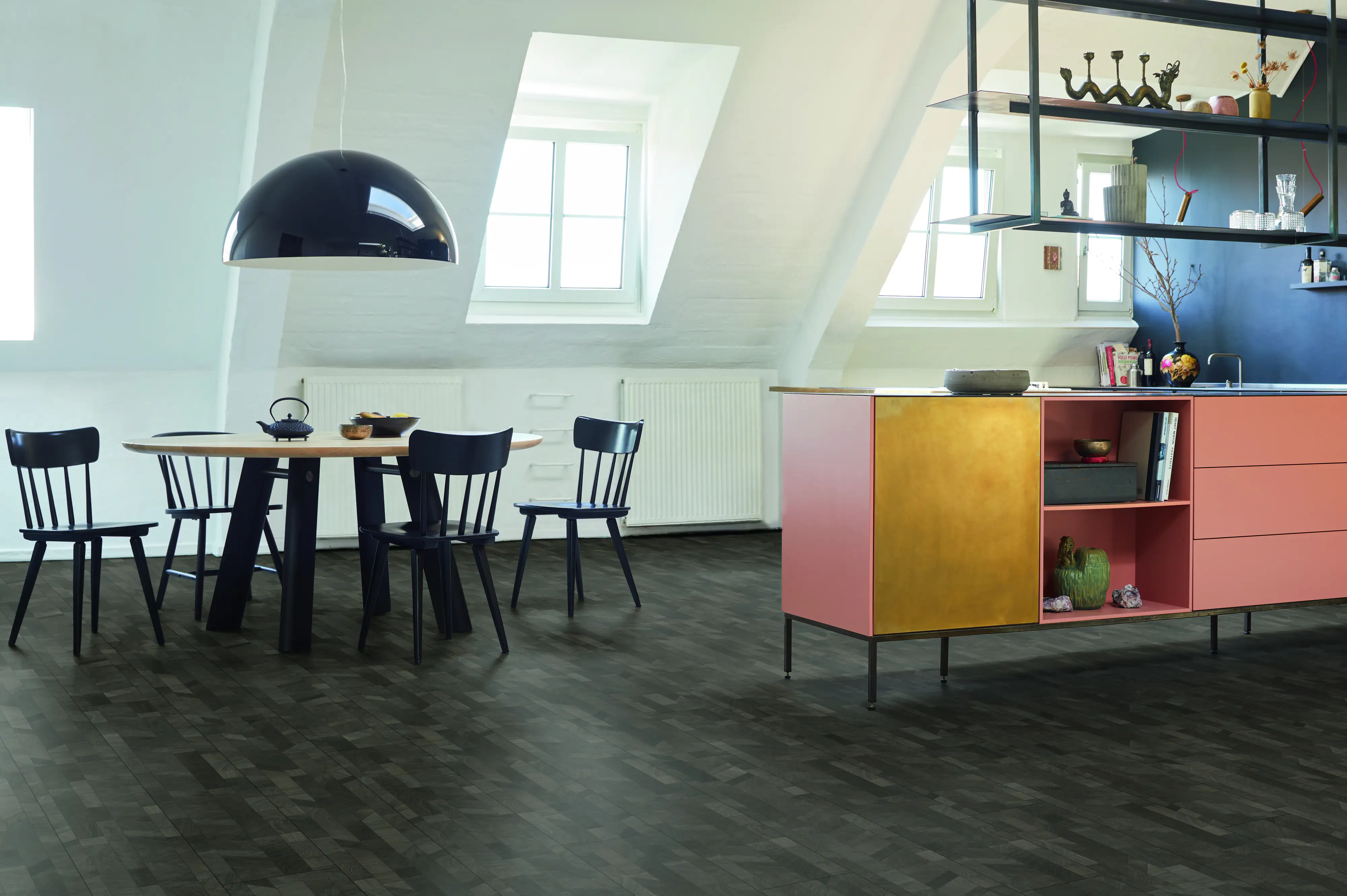 Parador Designboden Modular ONE Cross Cut black Porenstruktur