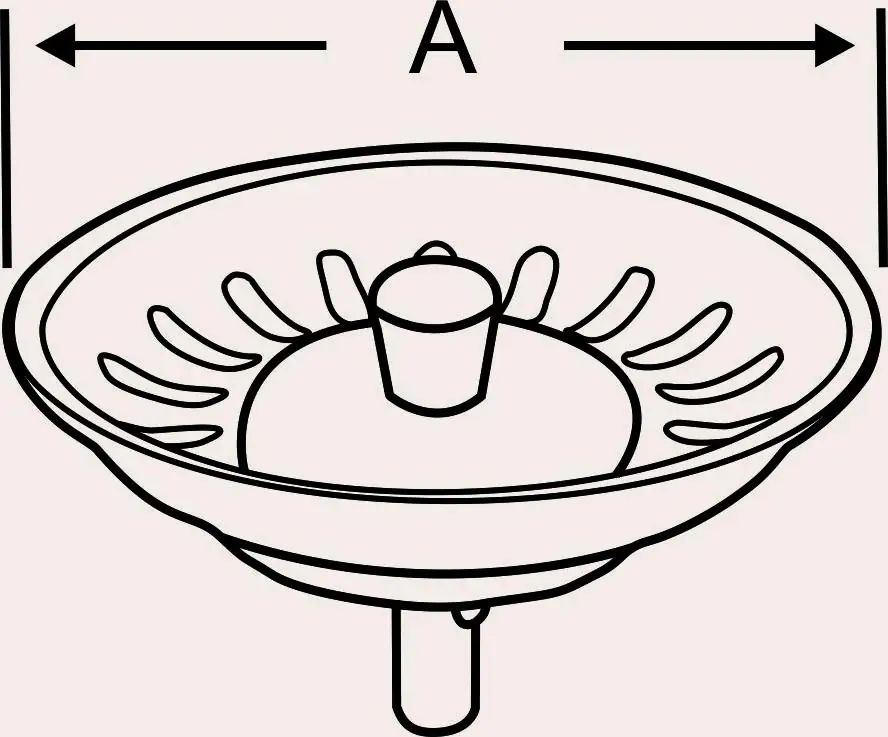 Cornat Ersatzkorb für Körbchenventil Ø 80 mm