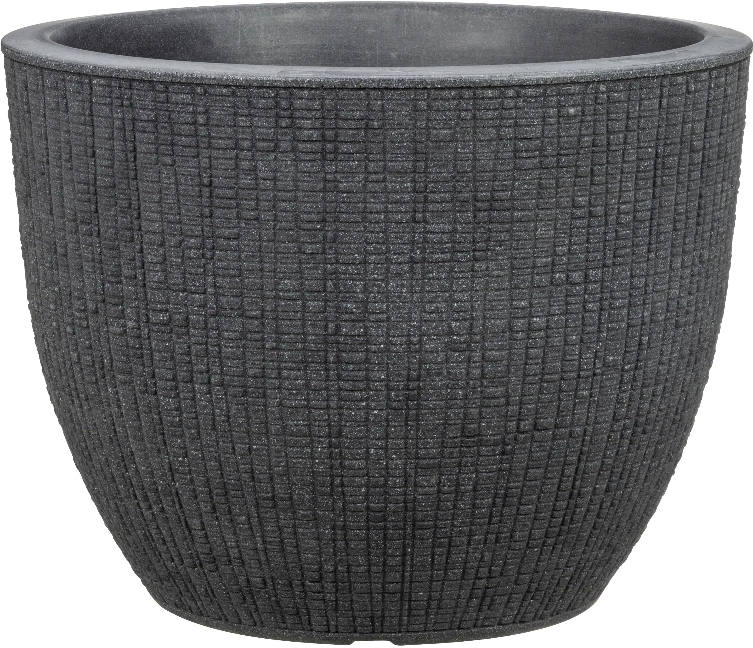 Scheurich Pflanzgefäß Barceo Ø 40 x 40 cm stony black Scheurich Pflanzgefäß Barceo Ø 40 x 40 cm stony black