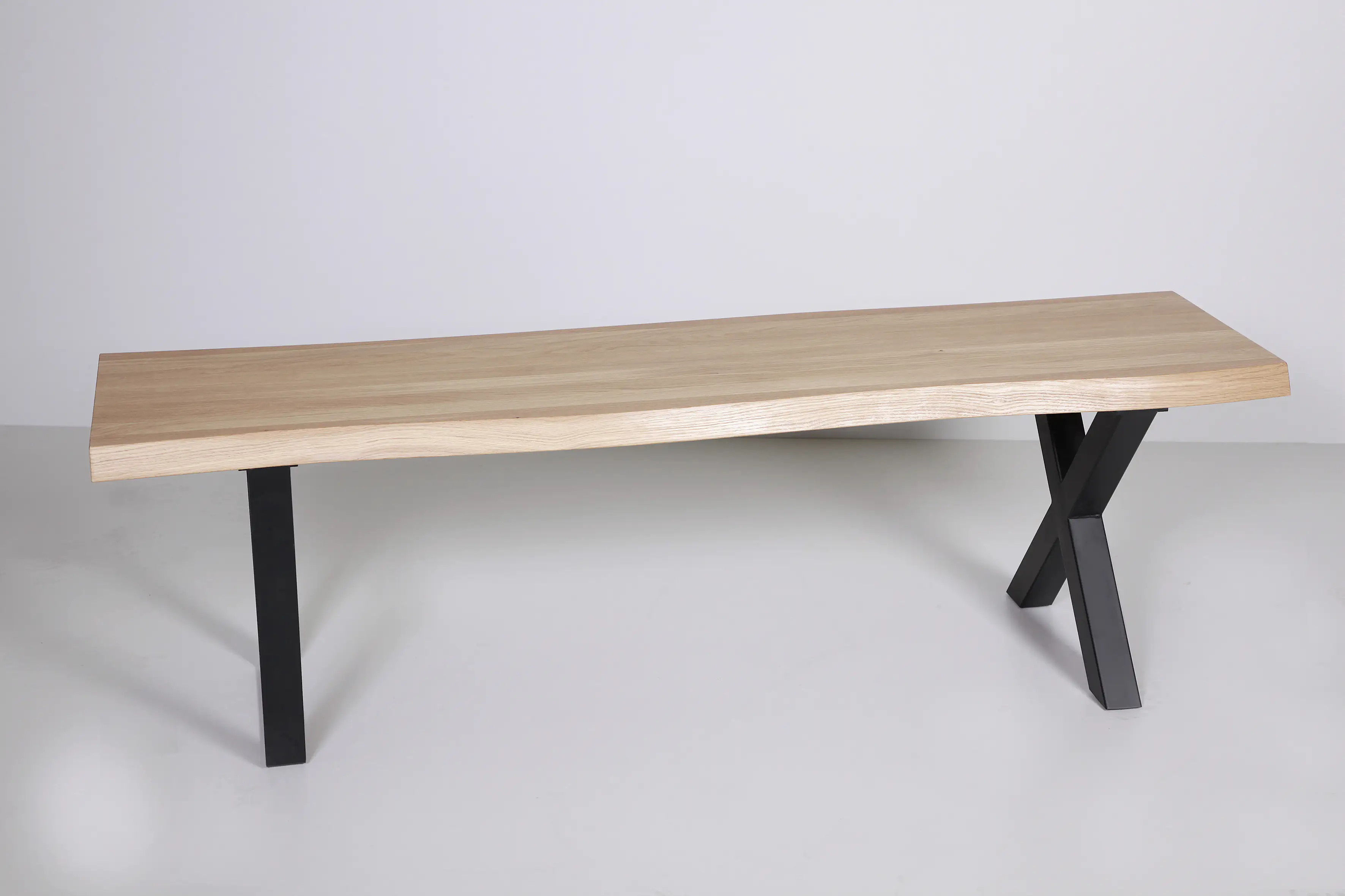 Dieda Bankgestell X-Form schwarz Maße (L x B x H): 420 x 400 x 70 mm