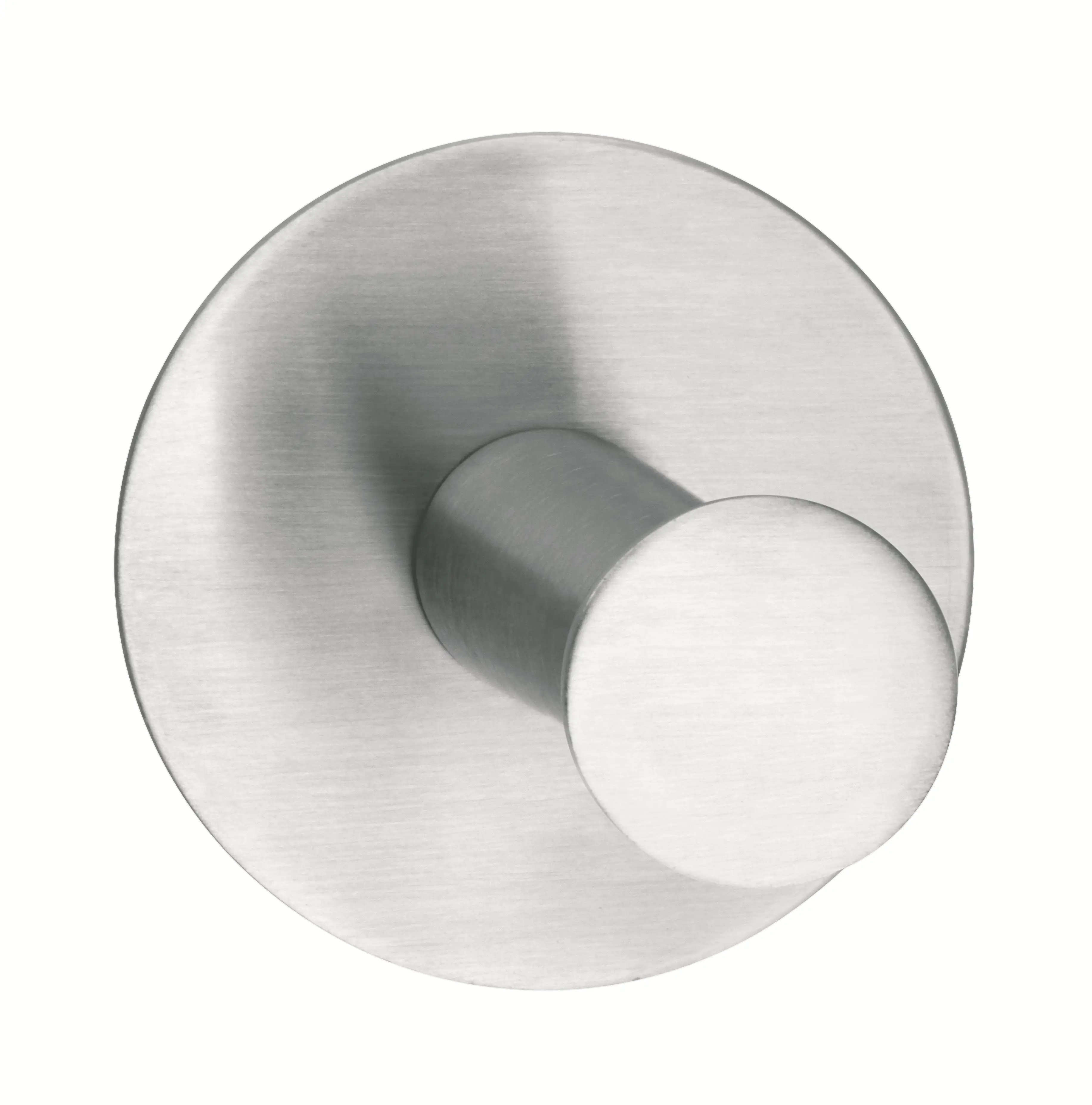 4042448407450_2 tesa Powerbutton Haken Classic rund, Edelstahl