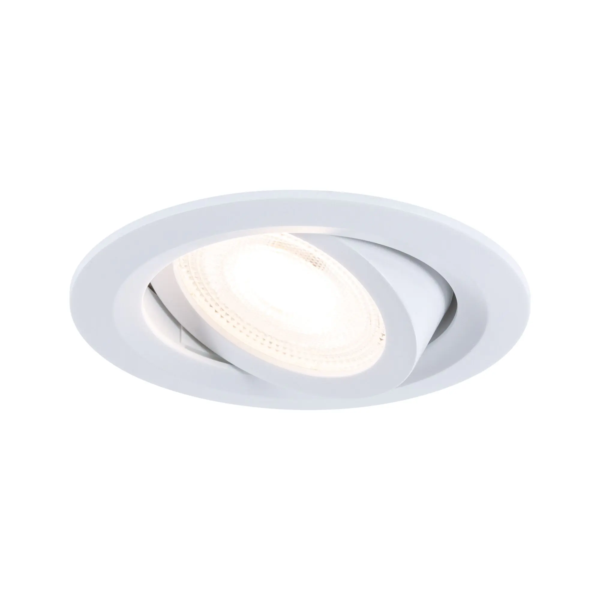 Paulmann LED-Einbauleuchte Fixed 3er Set 585 lm Ø 8,2 cm warmweiß weiß