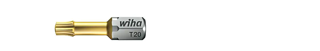 Wiha Bit-Set TX 1/4" 2 Stück 30 x 25 mm in Box